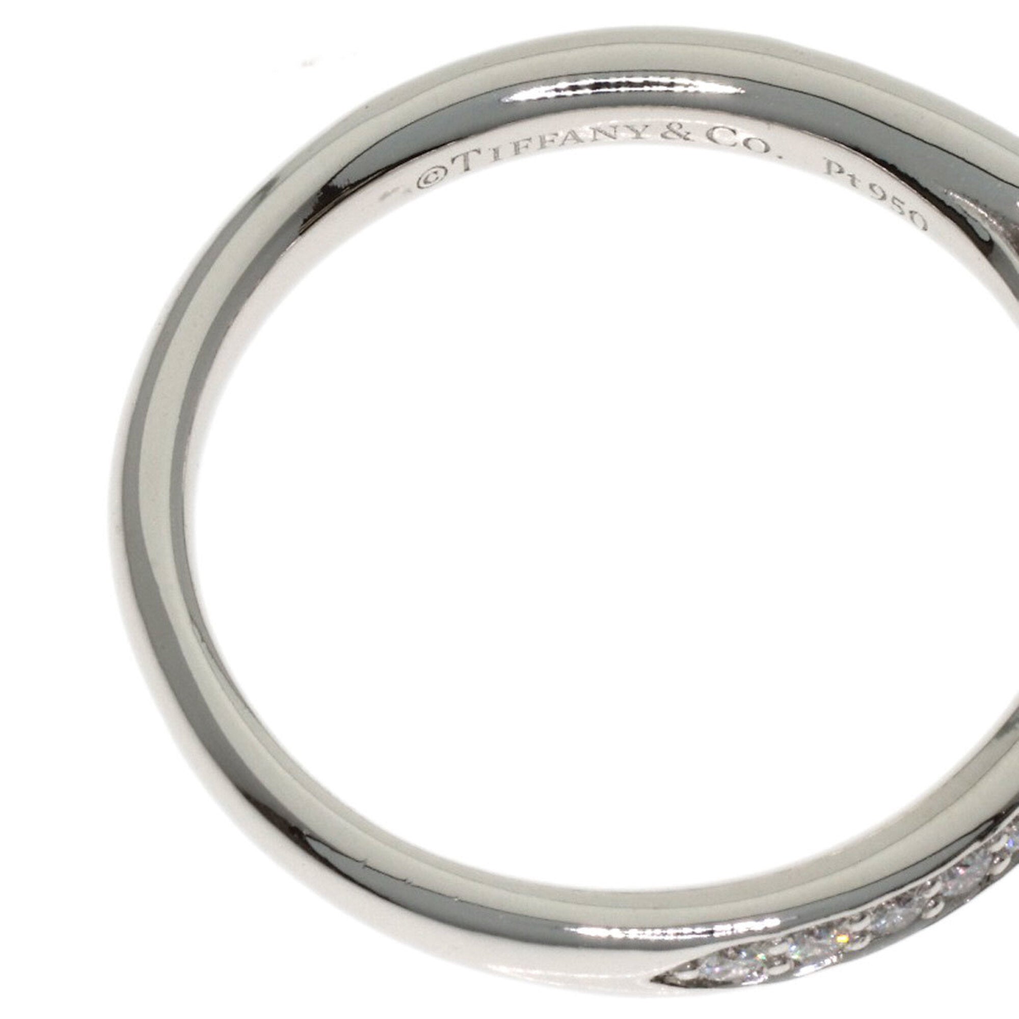 Tiffany Platinum 950 Band Ring (Pre-Owned)