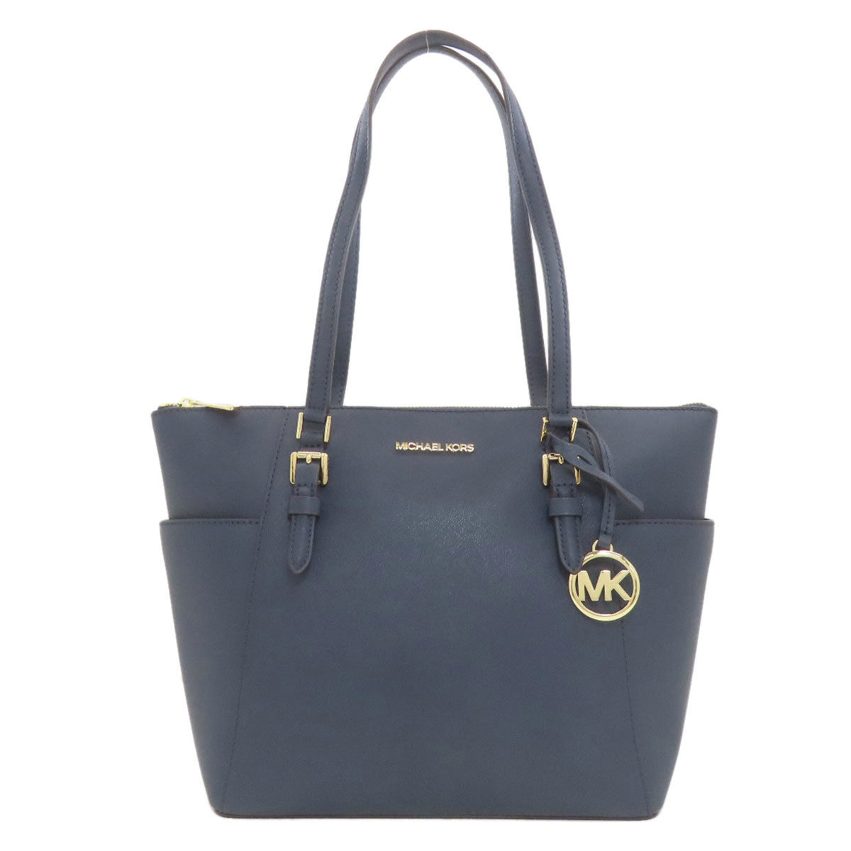 Michael Kors Navy Pvc Tote Bag (Pre-Owned)