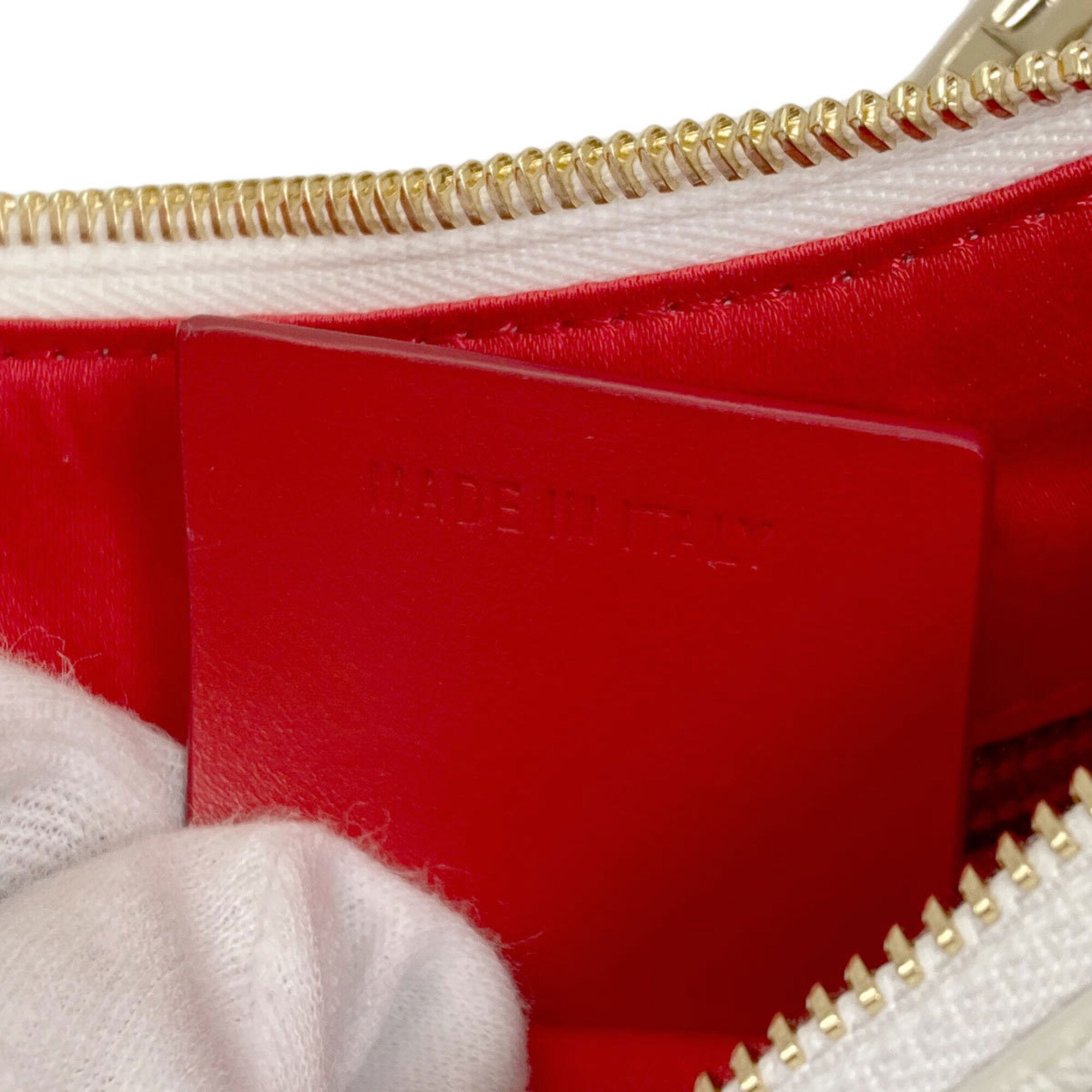 Christian Louboutin White Leather Shoulder Bag (Pre-Owned)