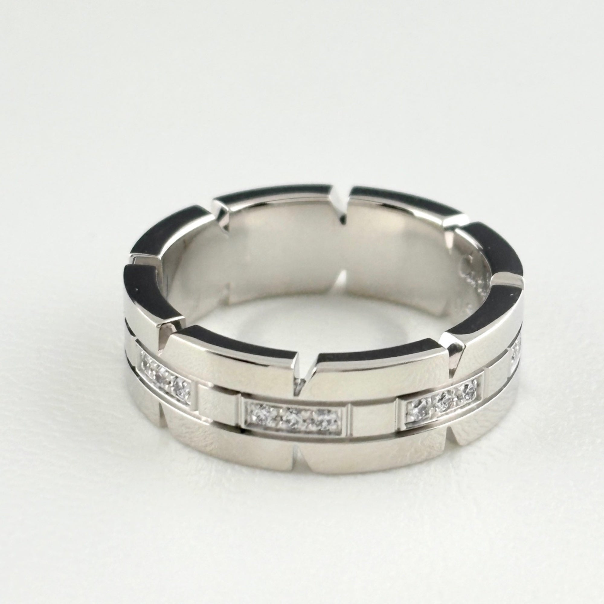 Cartier Silver Band Ring (Pre-Owned)