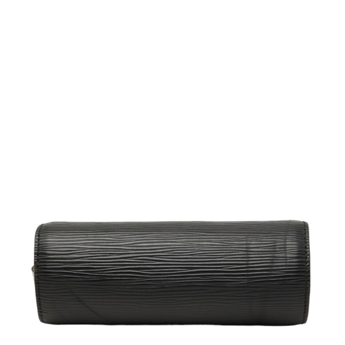 Louis Vuitton Black Noir Leather Handbag Pouch (Pre-Owned)