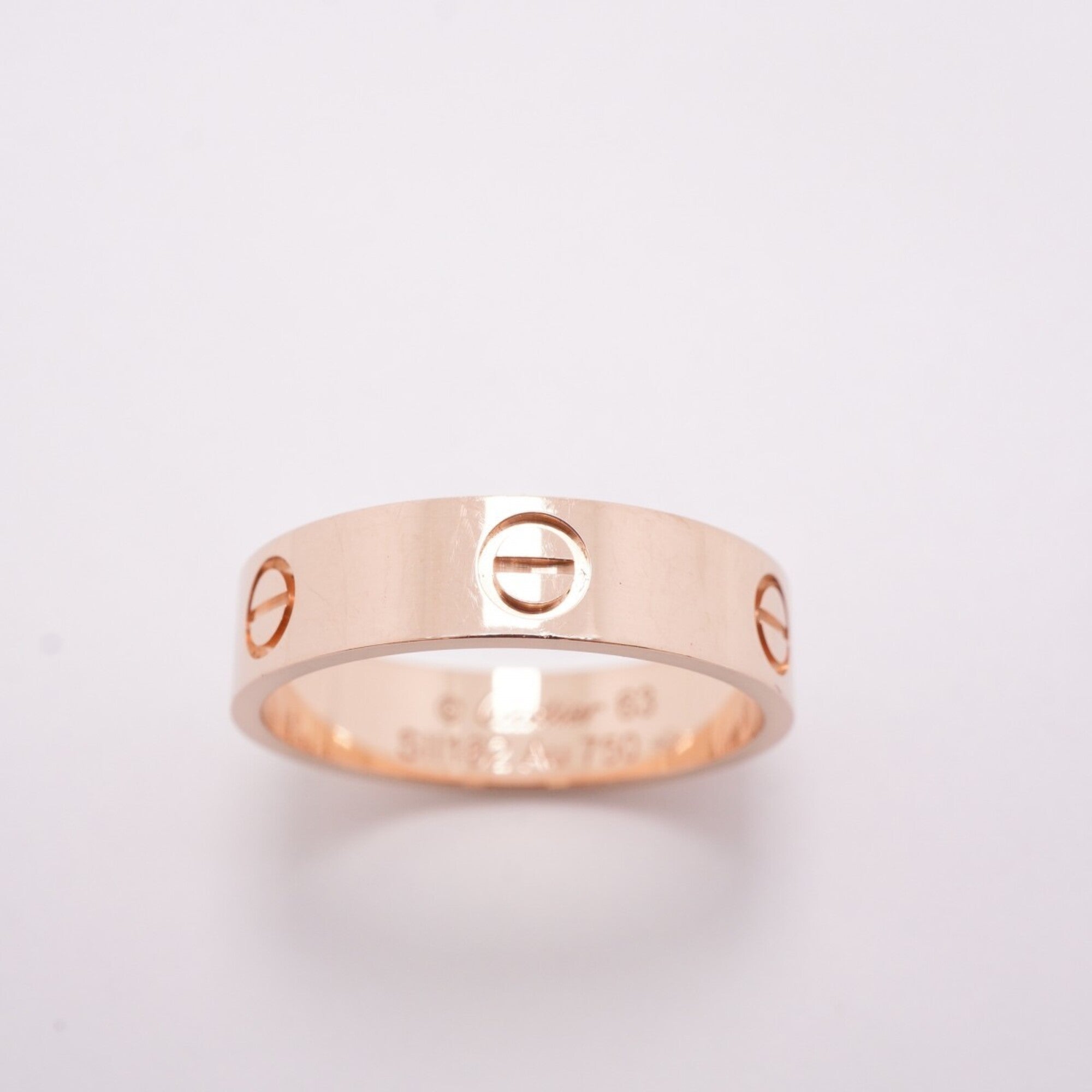 Cartier Pink Gold (18K) Band Ring (Pre-Owned)