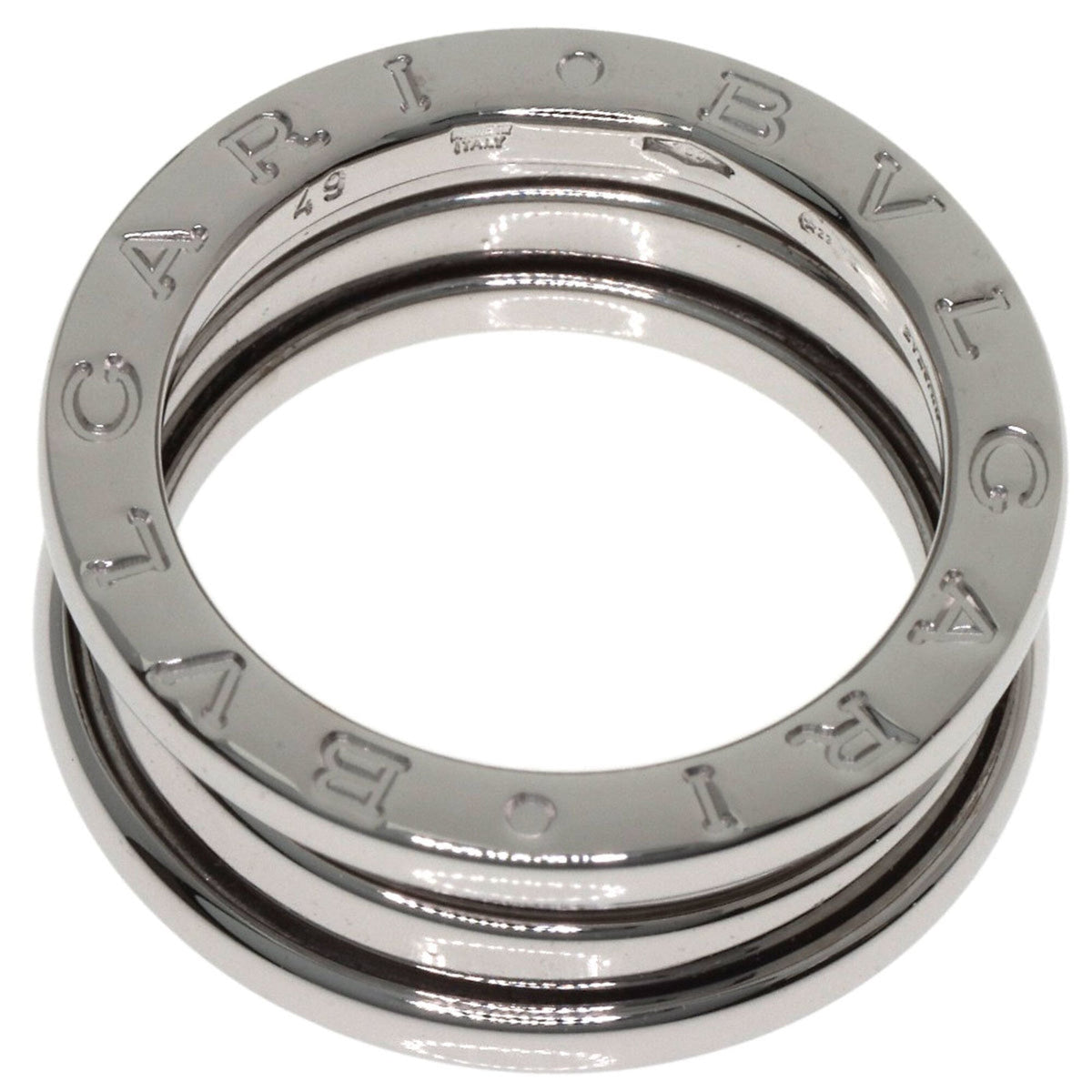 Bvlgari White Gold (18K) Band Ring (Pre-Owned)