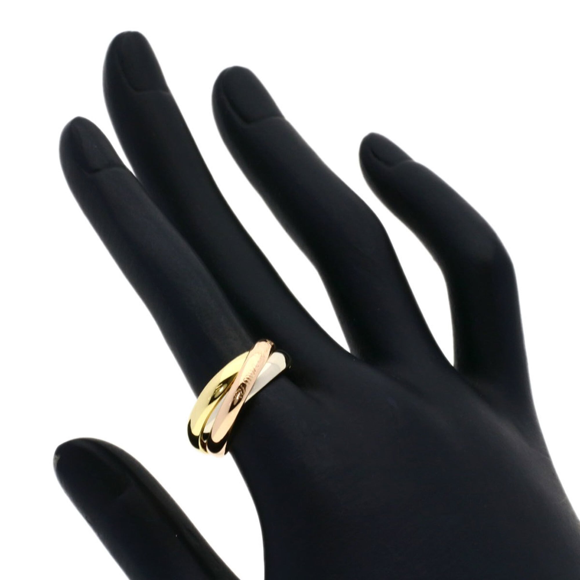 Cartier Yellow Gold (18K) Pink Gold (18K) White Gold (18K) Band Ring (Pre-Owned)