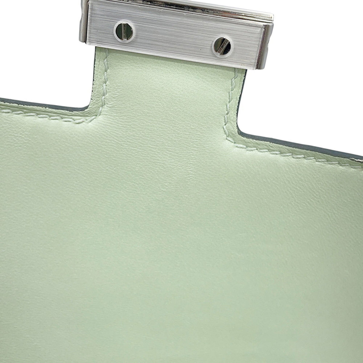 Hermes Light Green Vert Epsom Leather Handbag Shoulder Bag (Pre-Owned)