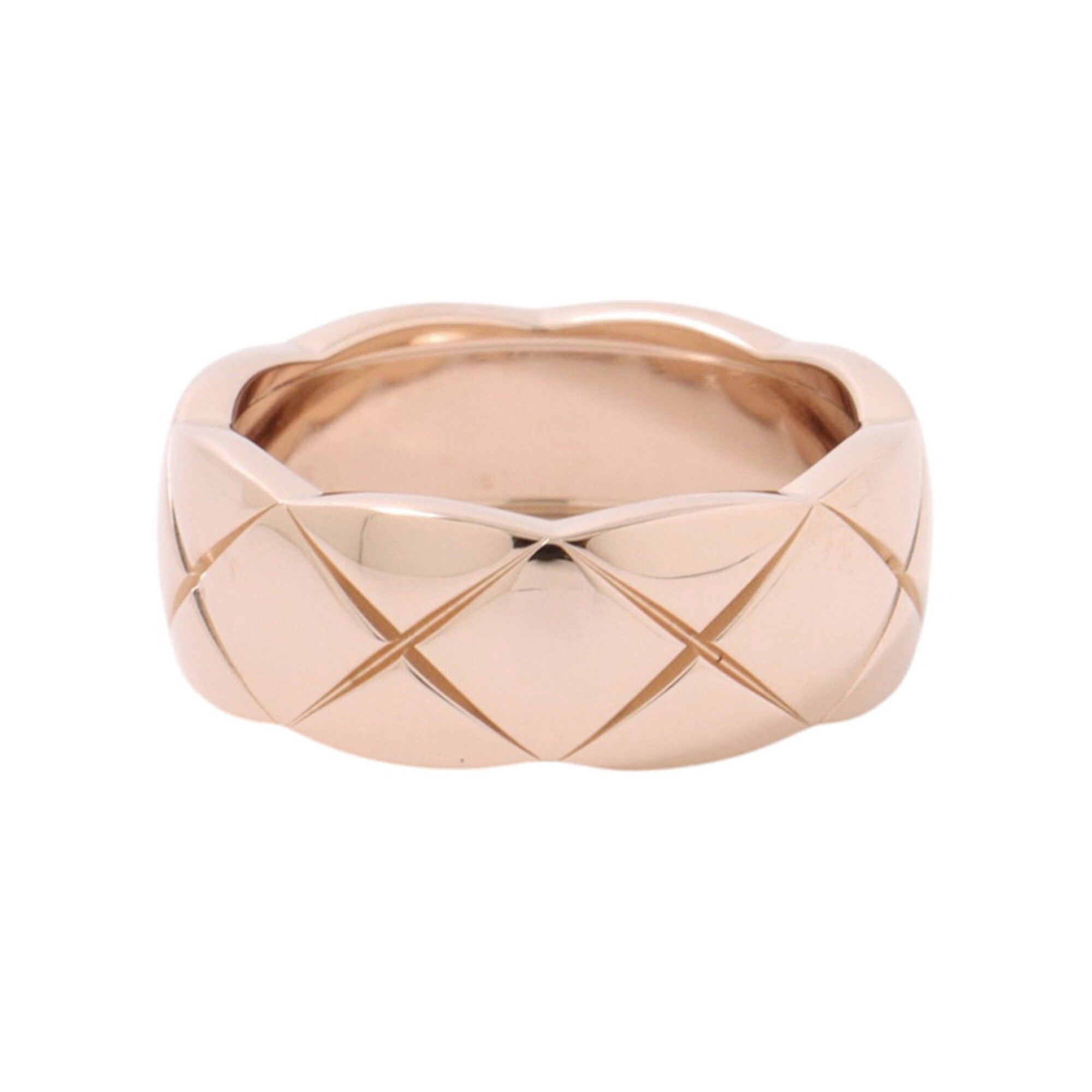 Chanel Pink Gold (18K) Band Ring (Pre-Owned)