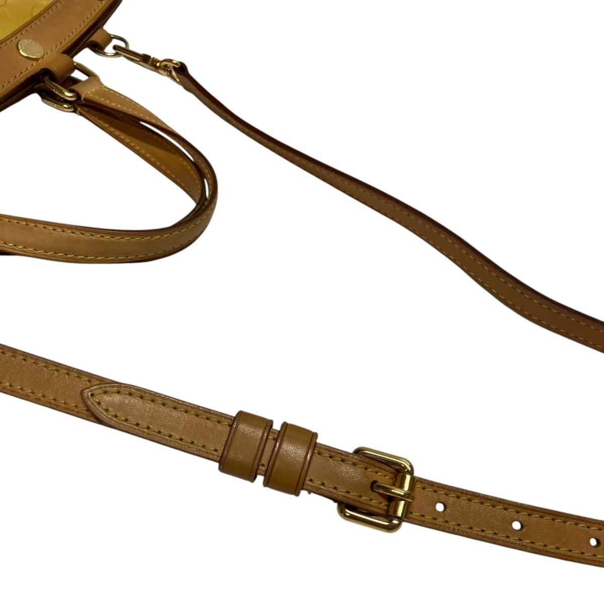 Louis Vuitton Dune Yellow Vernis Shoulder Bag (Pre-Owned)