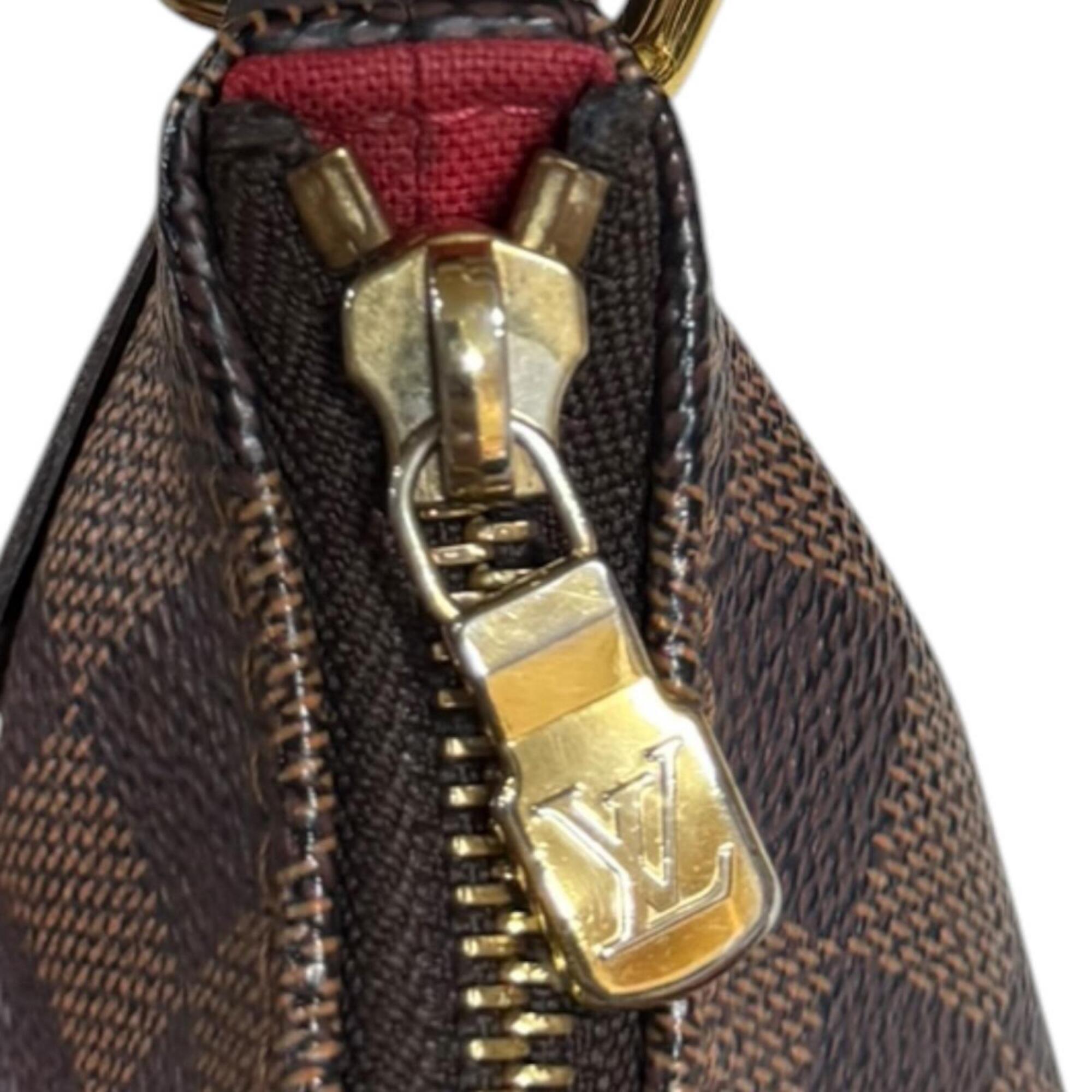 Louis Vuitton Damier Brown Damier Canvas Shoulder Bag (Pre-Owned)