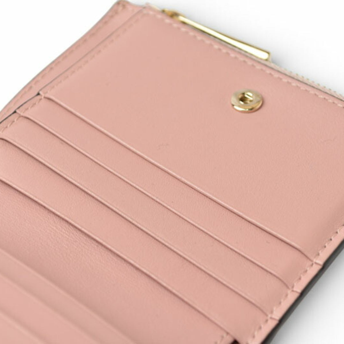 Jimmy Choo Pink Leather Wallet (Bi-Fold) (Pre-Owned)