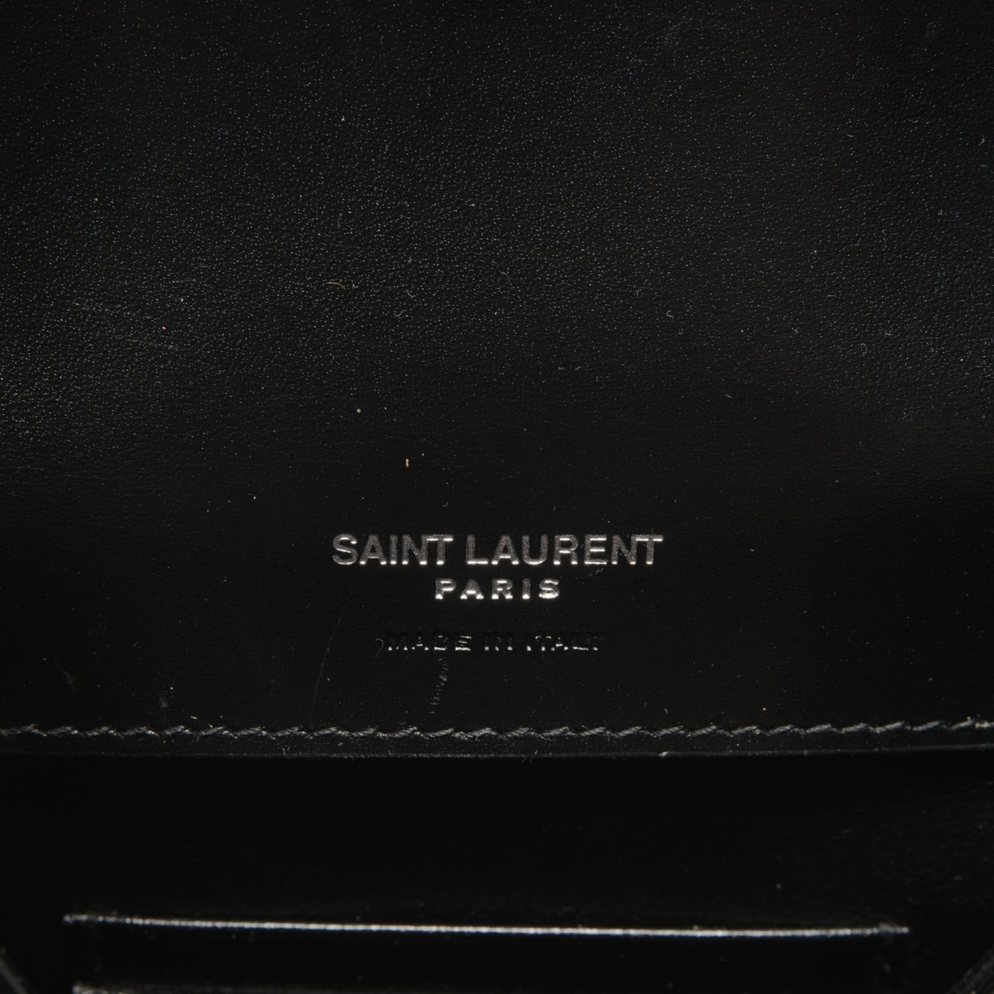 Yves Saint Laurent Black Leather Shoulder Bag (Pre-Owned)
