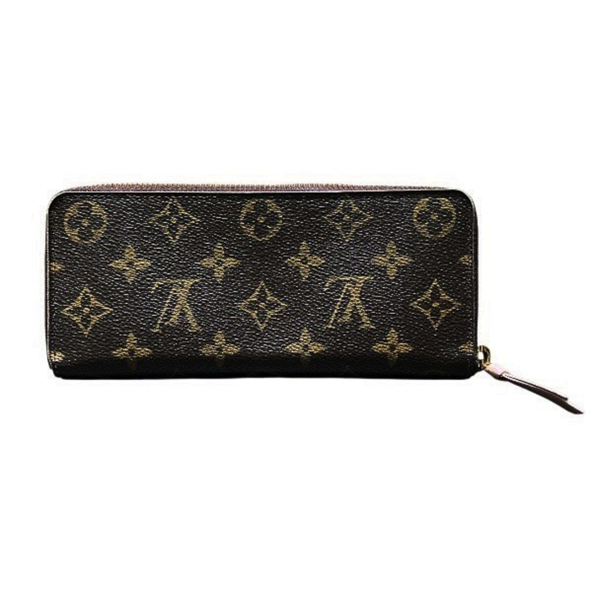 Louis Vuitton Monogram Pink Monogram Long Wallet (Bi-Fold) (Pre-Owned)