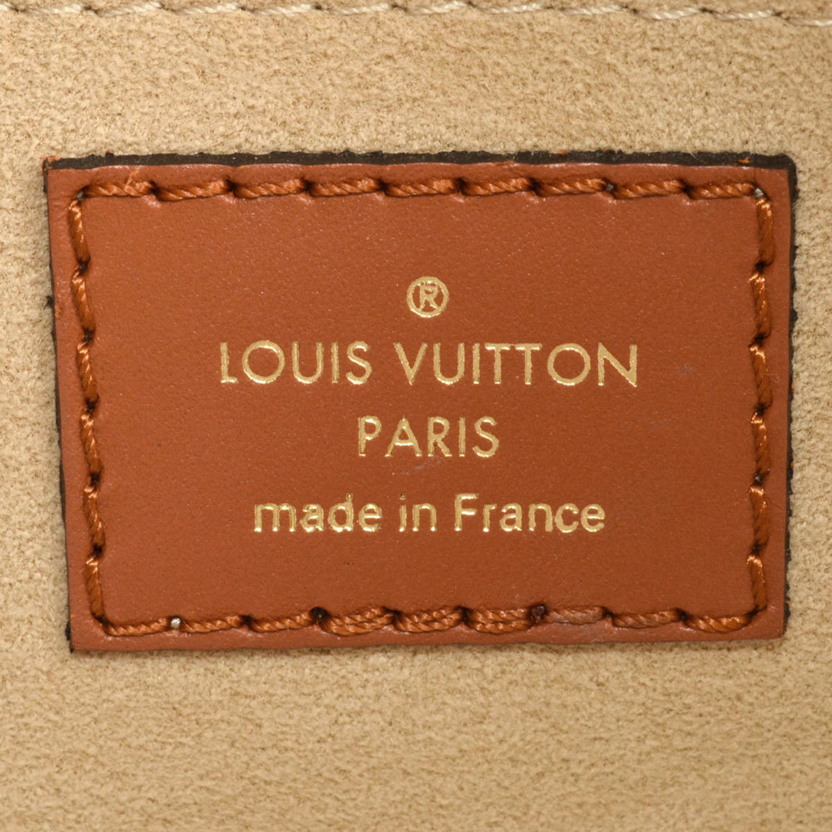 Louis Vuitton Beige Galle Leather Handbag (Pre-Owned)