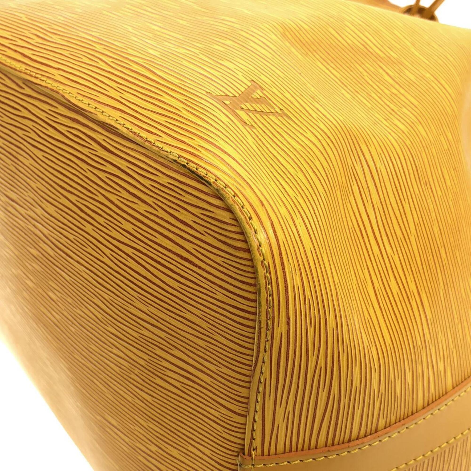 Louis Vuitton Yellow Leather Shoulder Bag (Pre-Owned)