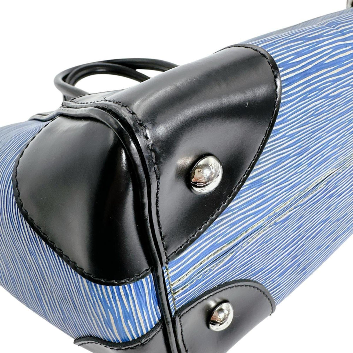 Louis Vuitton Blue Epi Leather Handbag (Pre-Owned)