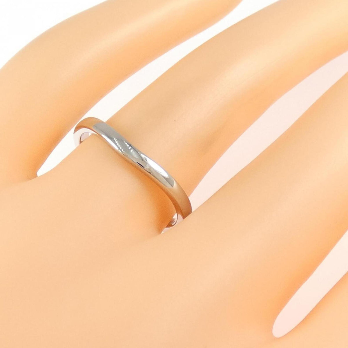 Cartier Platinum 950 Band Ring (Pre-Owned)