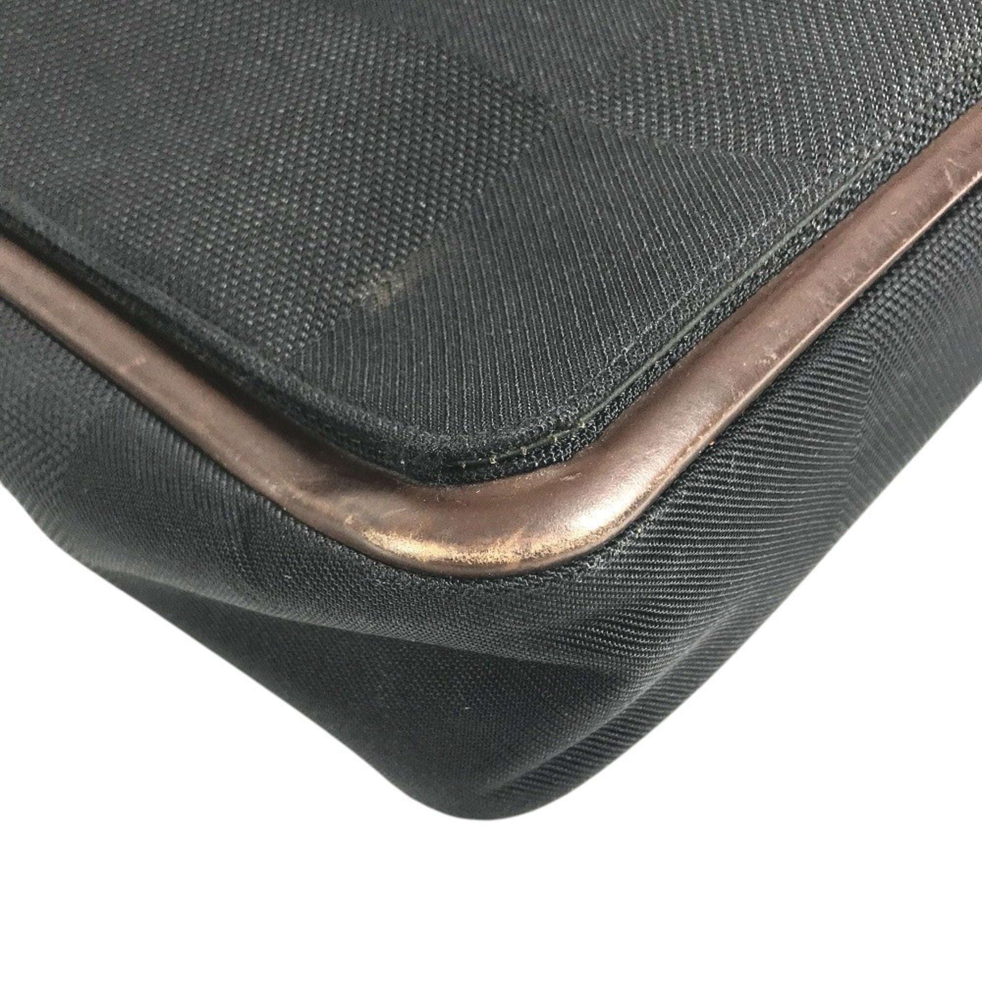 Louis Vuitton Black Damier Canvas Damier Geant Messenger Bag Shoulder Bag (Pre-Owned)