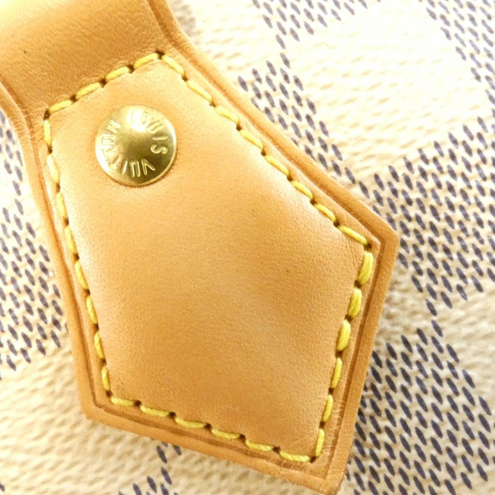 Louis Vuitton Azur Coated Canvas Boston Bag (Pre-Owned)