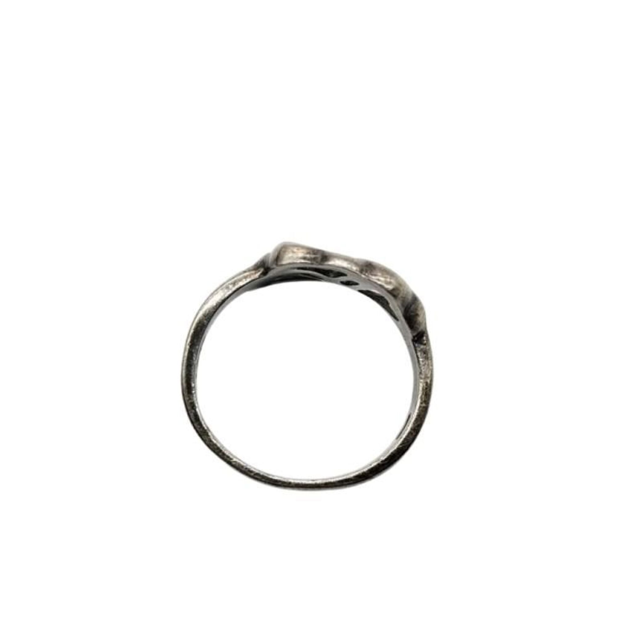 Tiffany Silver Silver 925 Band Ring (Pre-Owned)