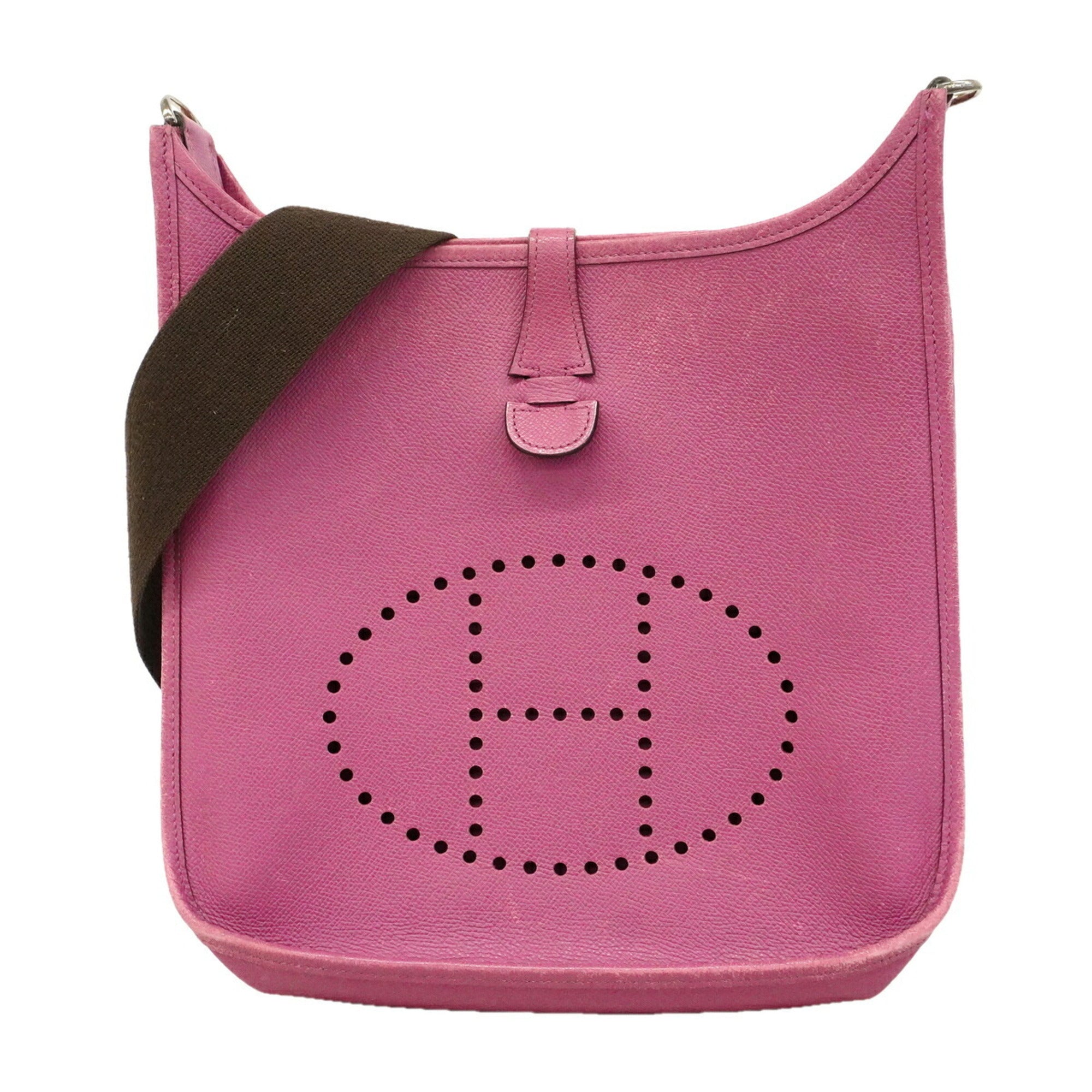 Hermes Cyclamen Epsom Leather Leather Shoulder Bag (Pre-Owned)