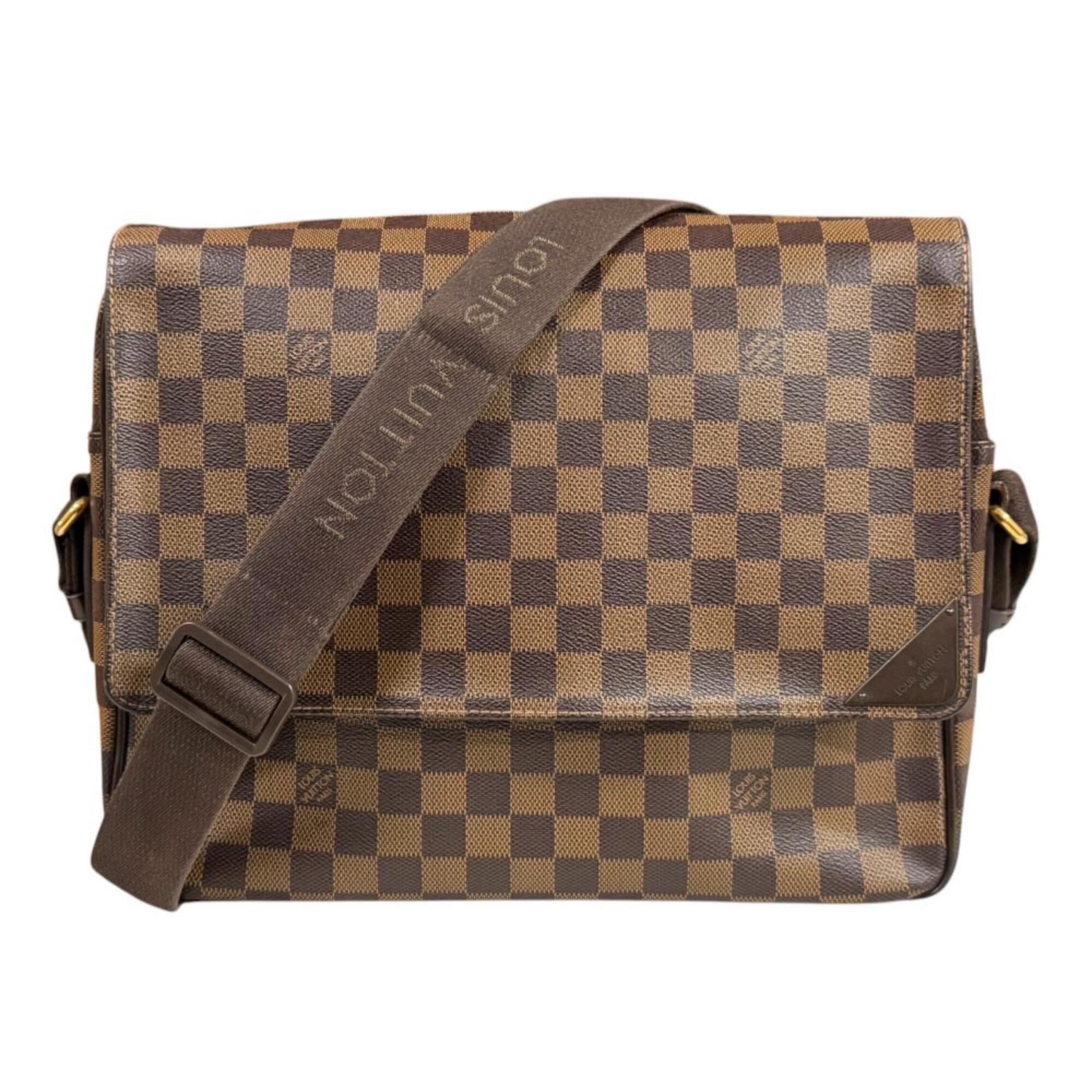 Louis Vuitton Damier Brown Damier Canvas Handbag Shoulder Bag (Pre-Owned)