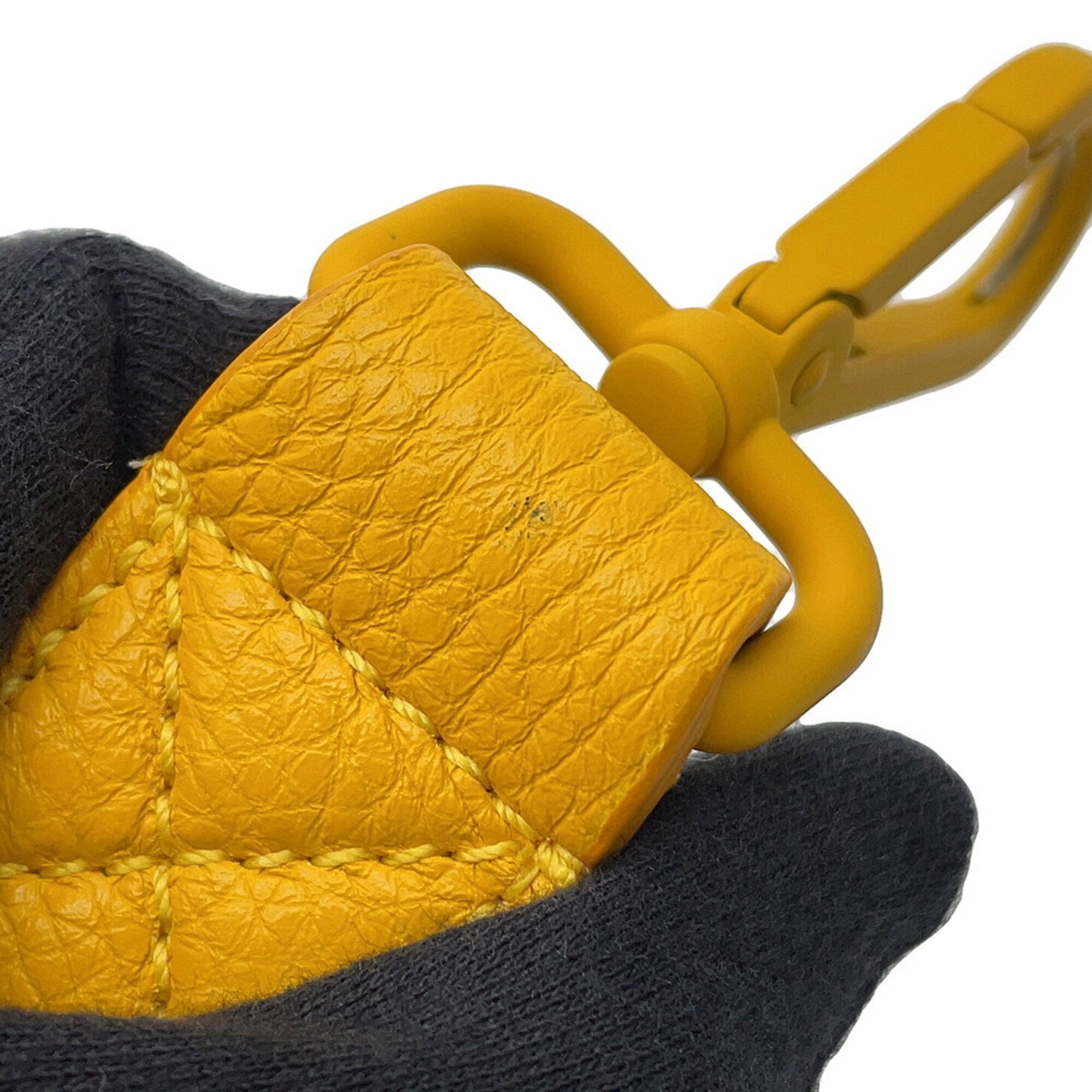 Fendi Yellow Nylon Shoulder Bag (Pre-Owned)