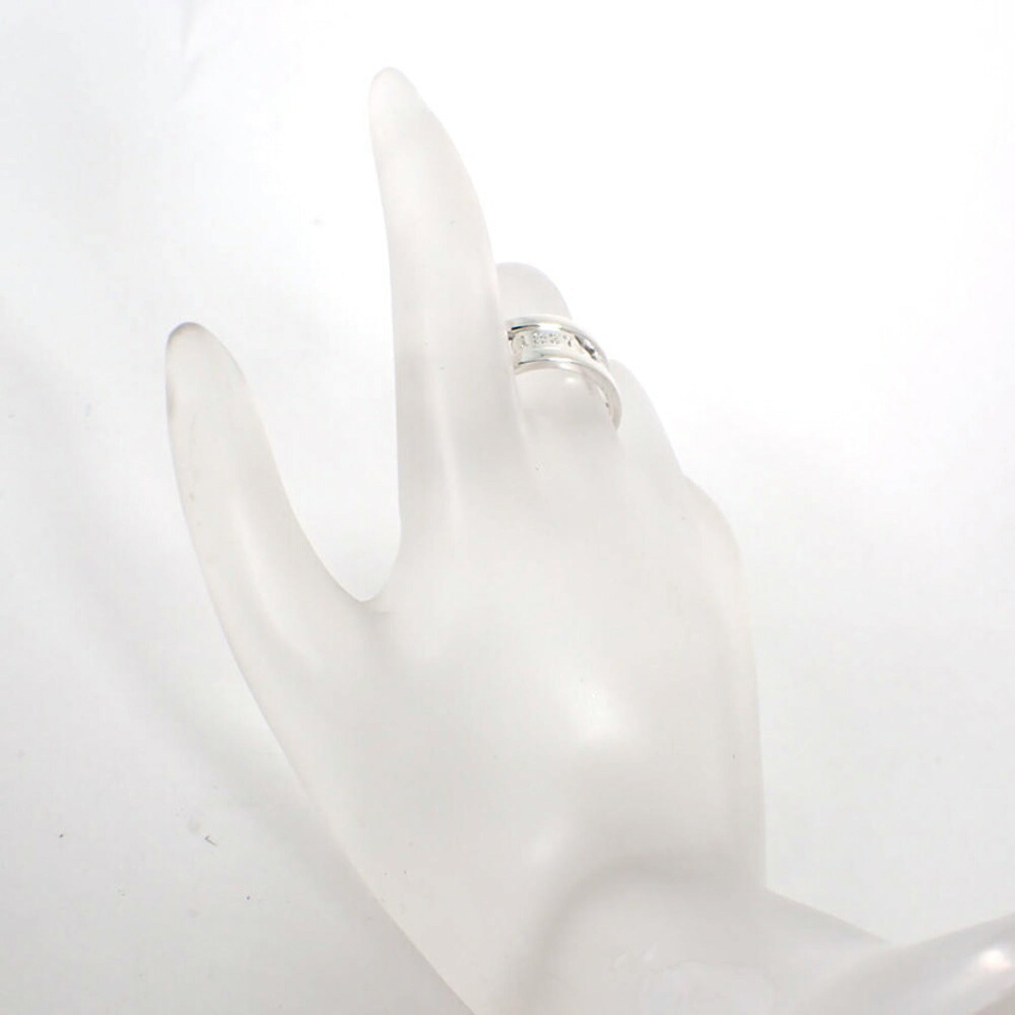 Tiffany Sterling Silver 925 Band Ring (Pre-Owned)