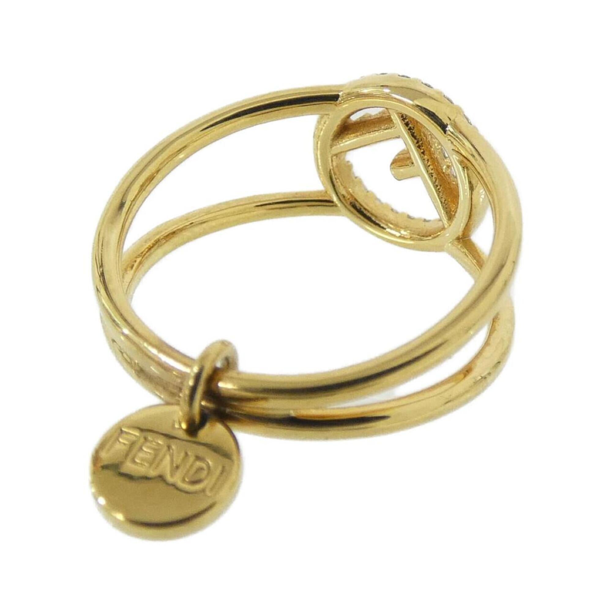 Fendi Gold Band Ring (Pre-Owned)