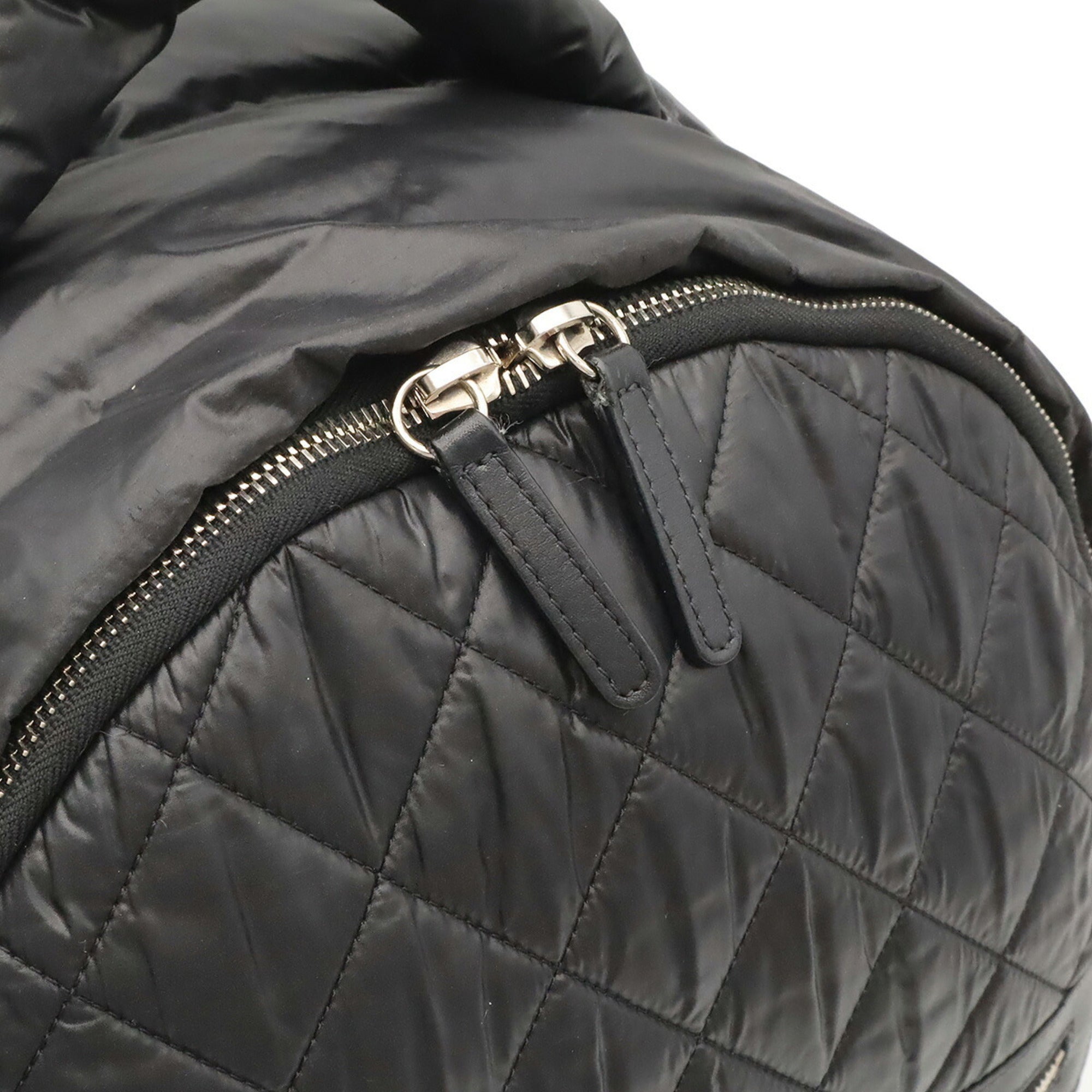 Chanel Black Bordeaux Quilting Backpack (Pre-Owned)