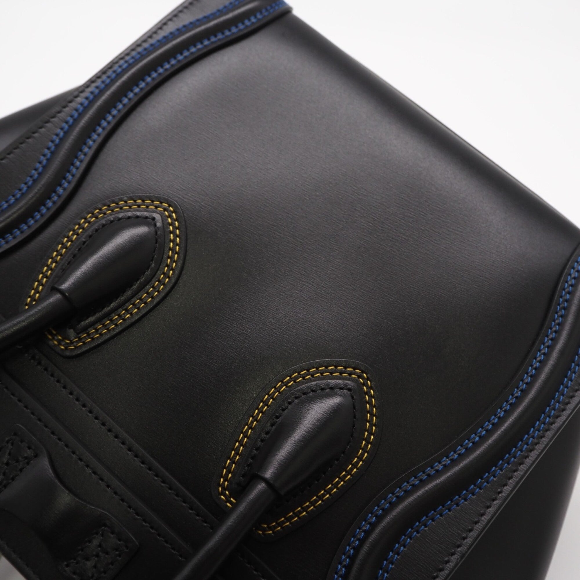 Celine Black Multi-Color Leather Handbag (Pre-Owned)
