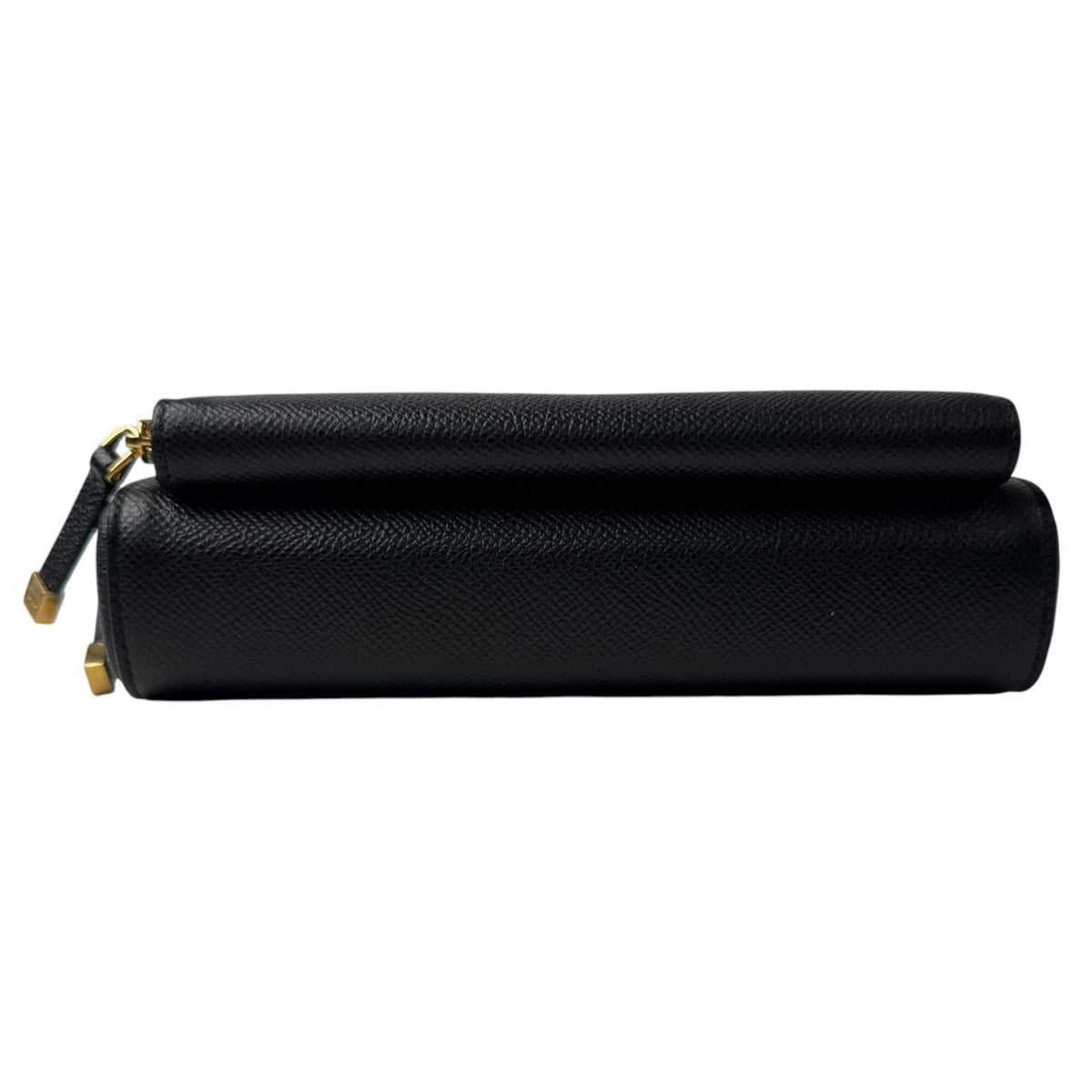 Christian Dior Black Leather Pouch Shoulder Bag (Pre-Owned)