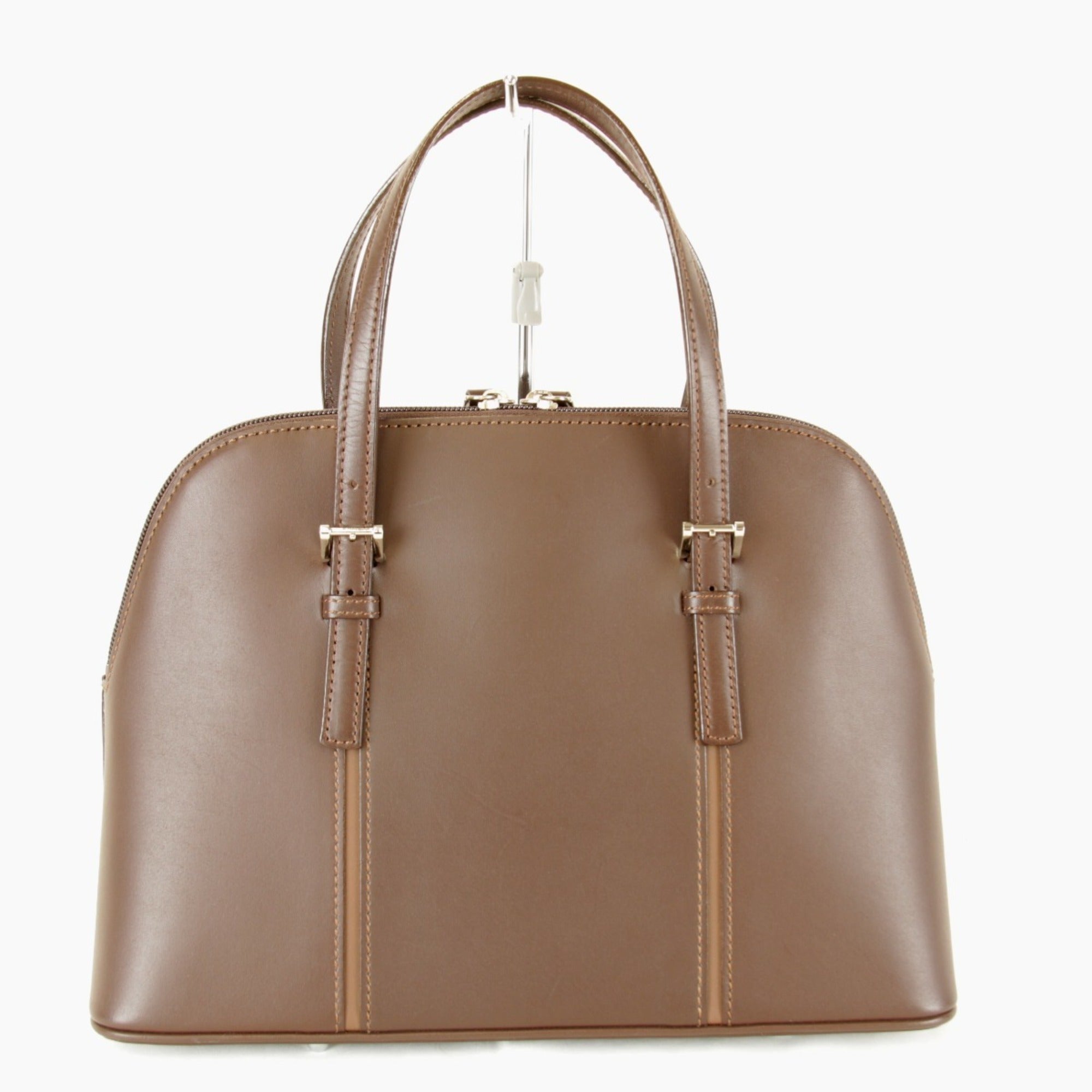 Burberry Brown Leather Handbag (Pre-Owned)