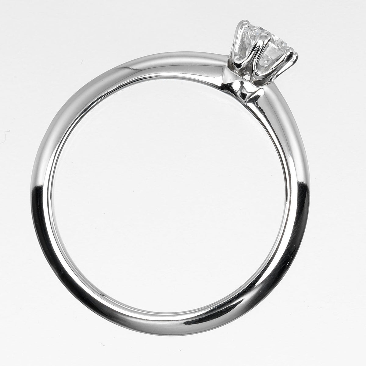 Tiffany Platinum 950 Band Ring (Pre-Owned)