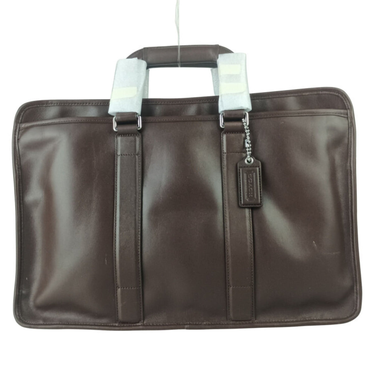 Coach Lexington Brown Leather Briefcase Handbag Shoulder Bag Tote Bag (Pre-Owned)