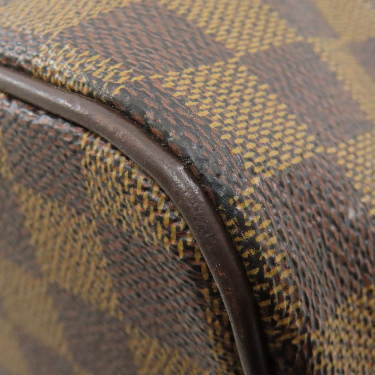 Louis Vuitton Damier Canvas Ebene Damier Canvas Handbag (Pre-Owned)