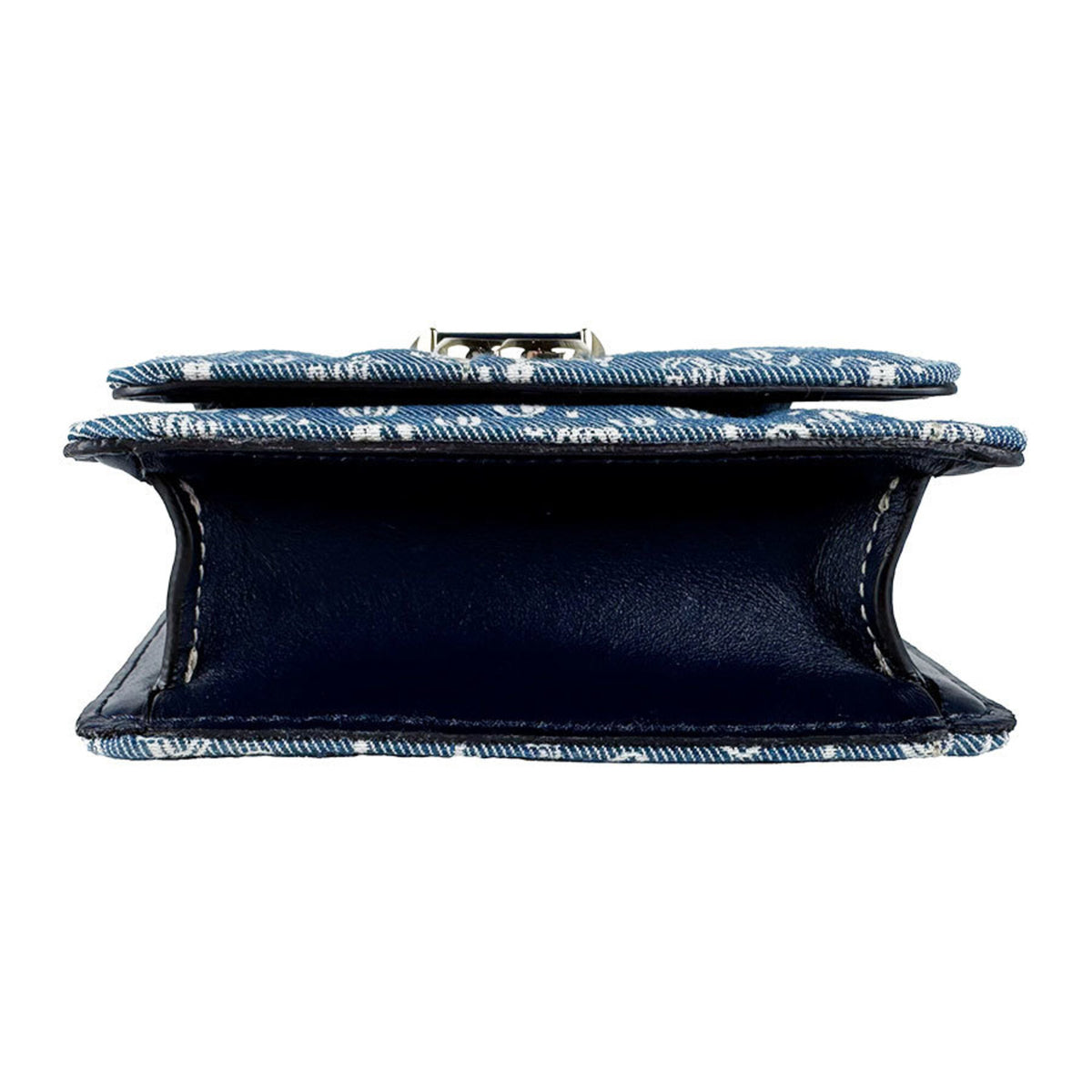 Jimmy Choo Blue Denim Shoulder Bag (Pre-Owned)