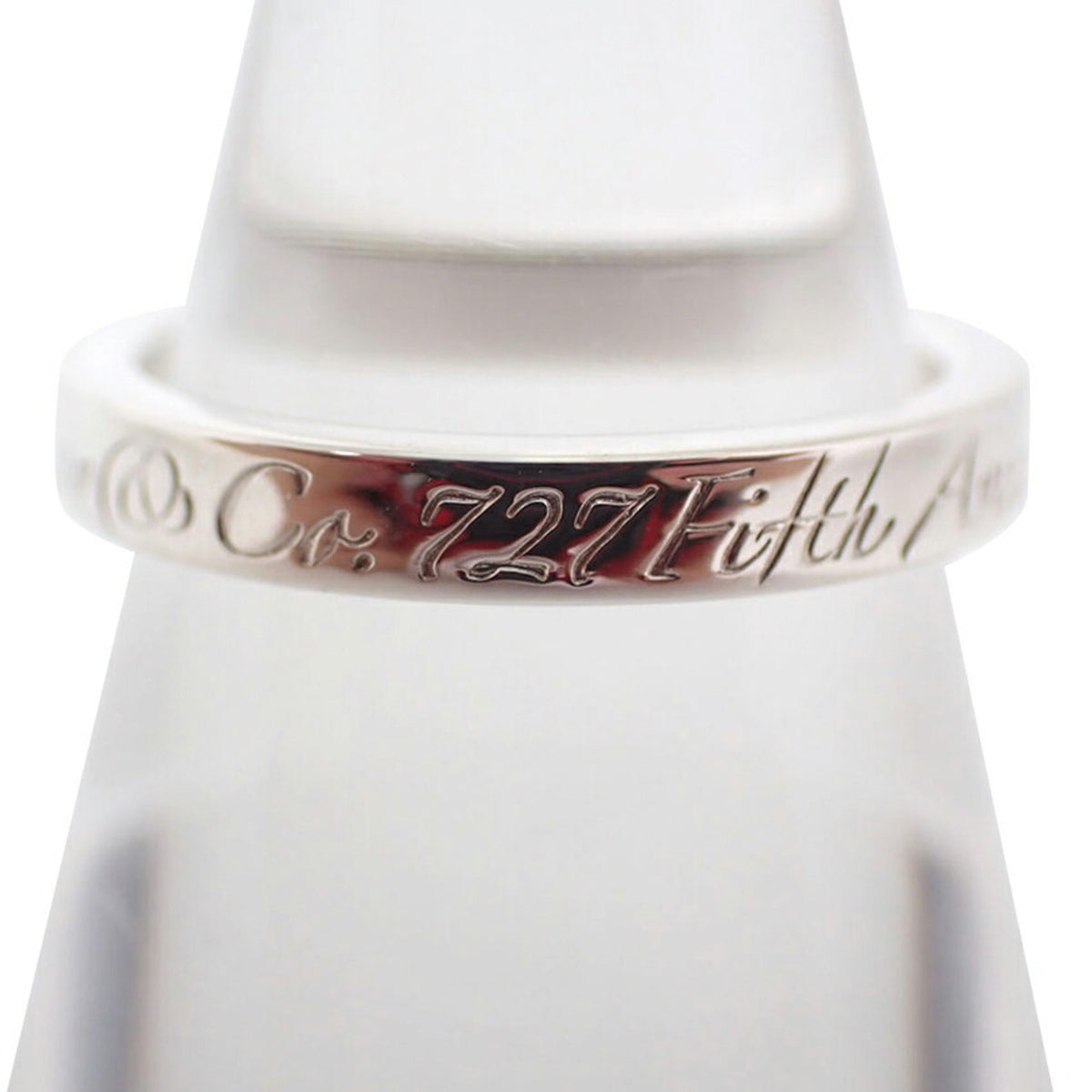 Tiffany Sterling Silver 925 Band Ring (Pre-Owned)