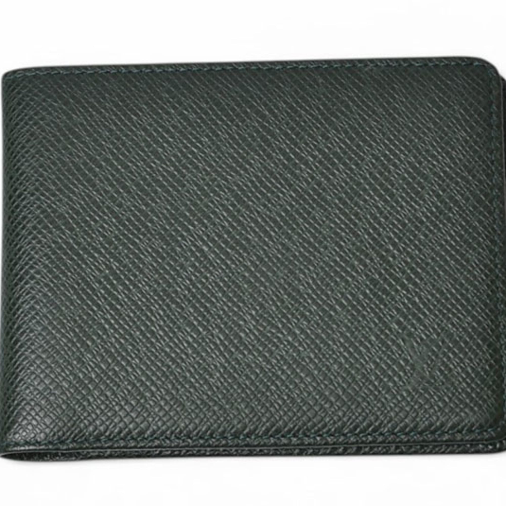 Louis Vuitton Taiga Episea Leather Wallet (Bi-Fold) (Pre-Owned)