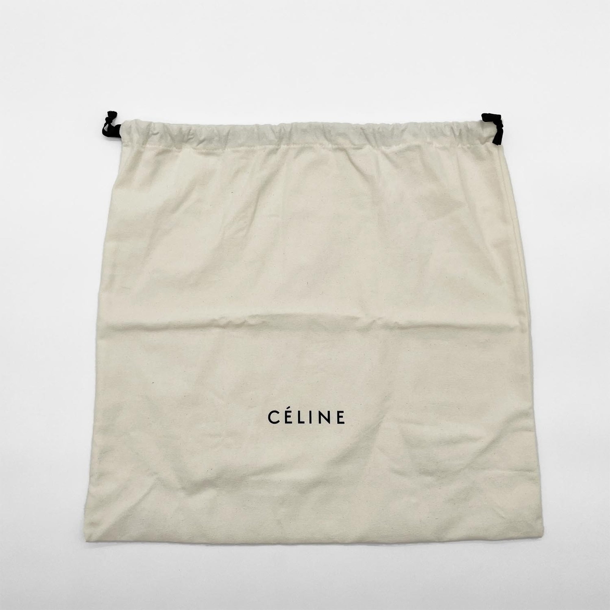 Celine Beige Black Green Leather Suede Handbag (Pre-Owned)