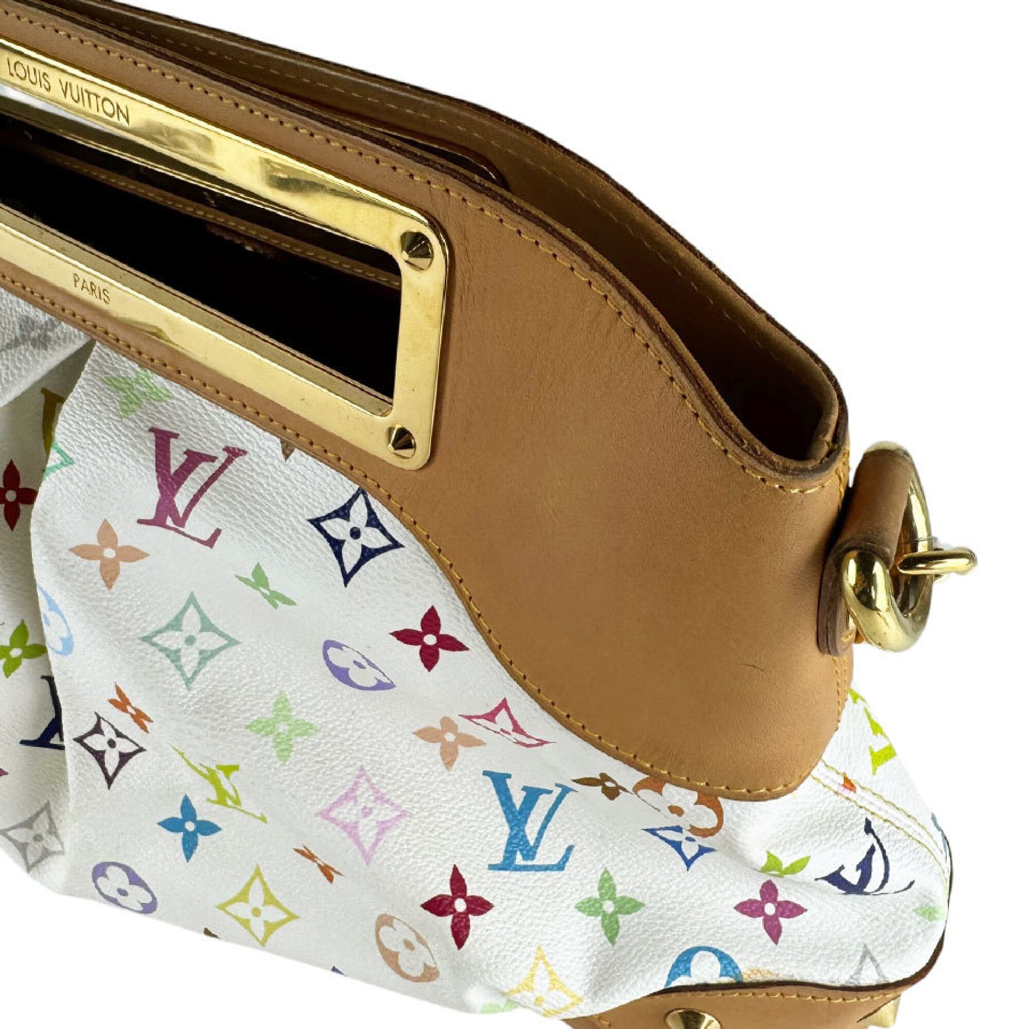 Louis Vuitton Blanc Monogram Multicolore Shoulder Bag (Pre-Owned)