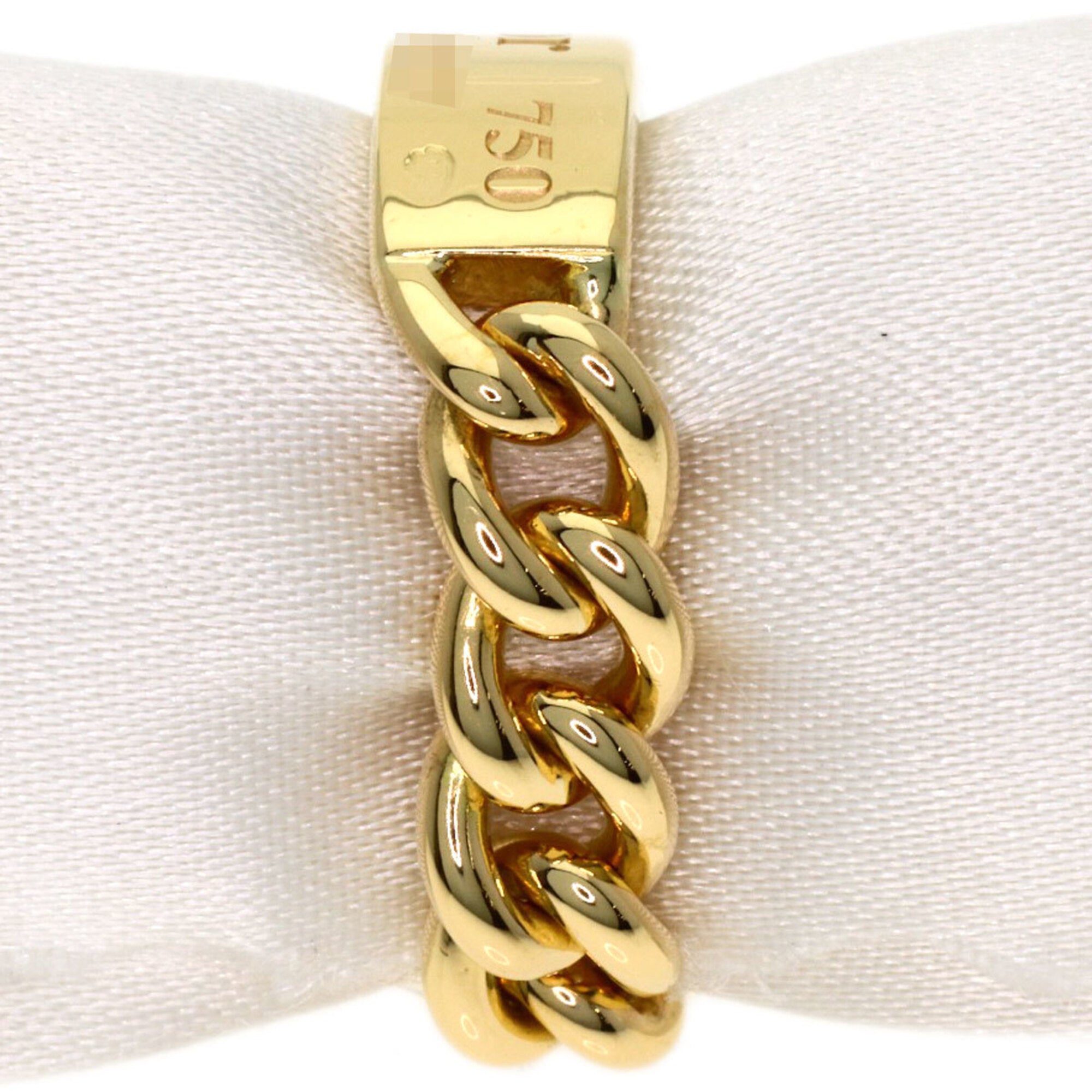 Christian Dior Gold Yellow Gold (18K) Band Ring (Pre-Owned)
