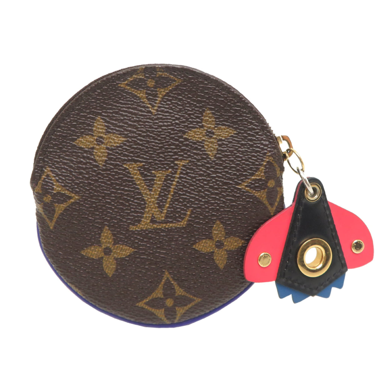 Louis Vuitton Brown Monogram Coin Purse/Coin Case (Pre-Owned)