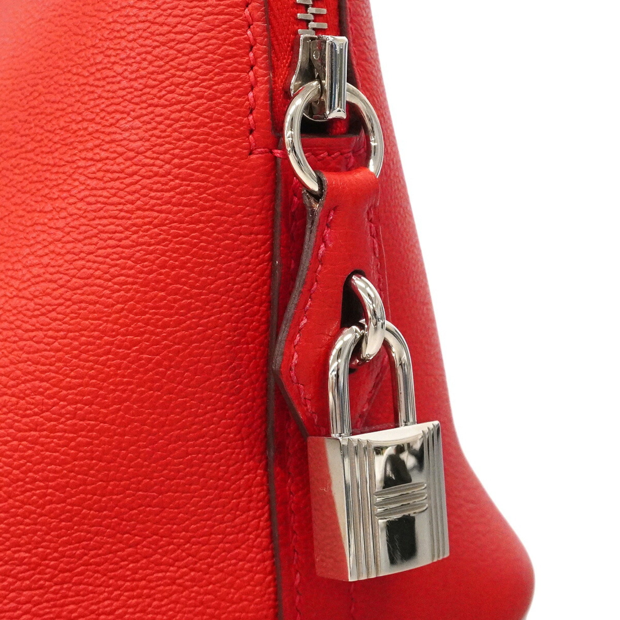 Hermes Rouge Vif Handbag (Pre-Owned)