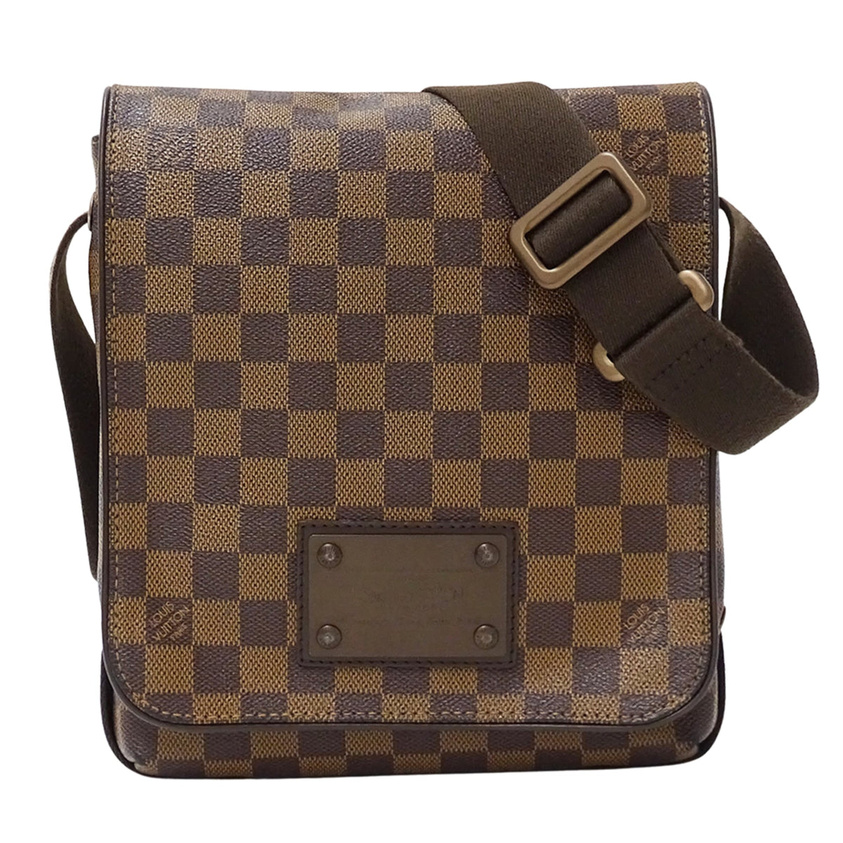 Louis Vuitton Brown Damier Canvas Galle Damier Canvas Handbag Shoulder Bag (Pre-Owned)