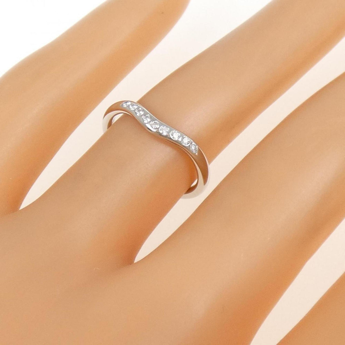 Tiffany Platinum 950 Band Ring (Pre-Owned)