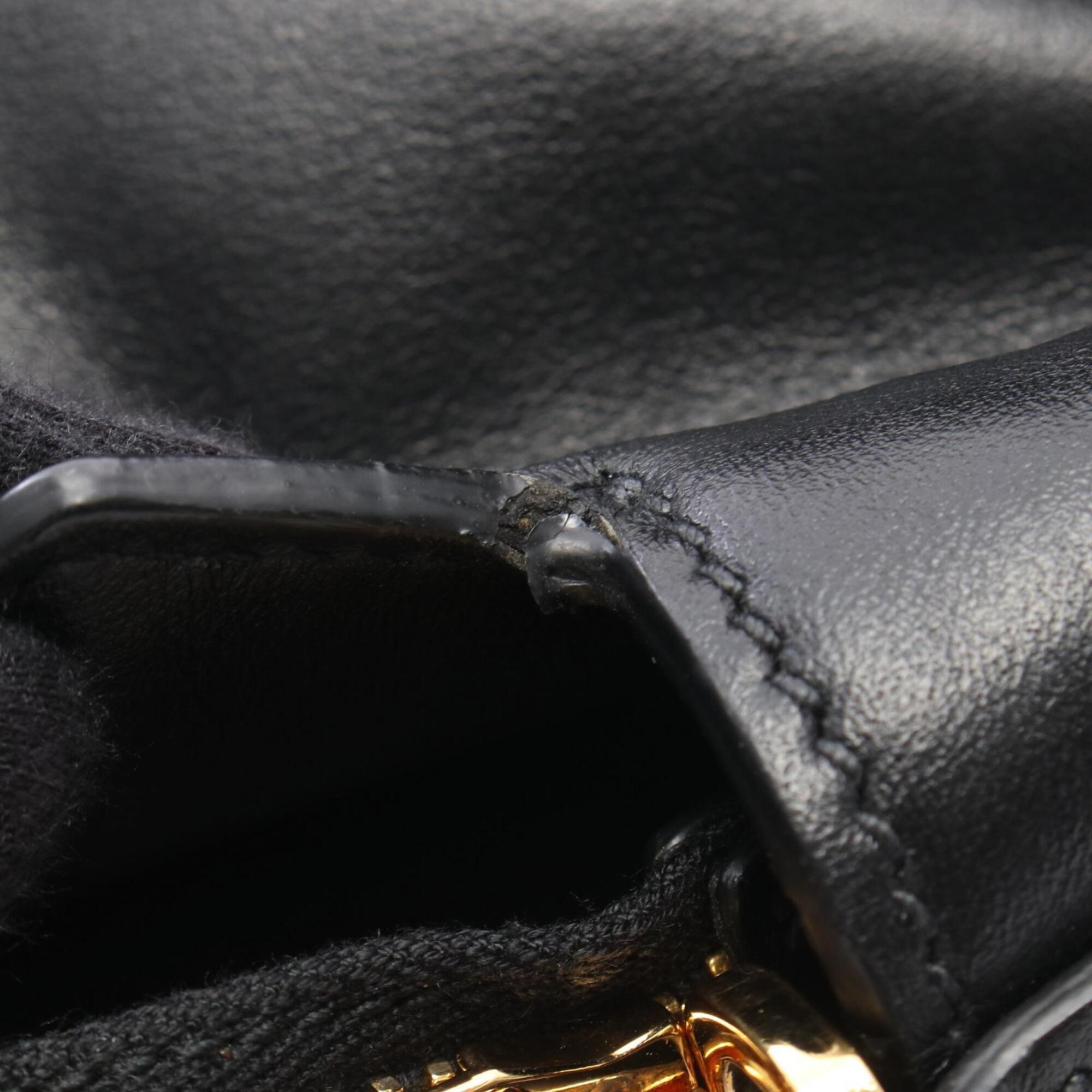 Miu Miu Black Leather Handbag (Pre-Owned)
