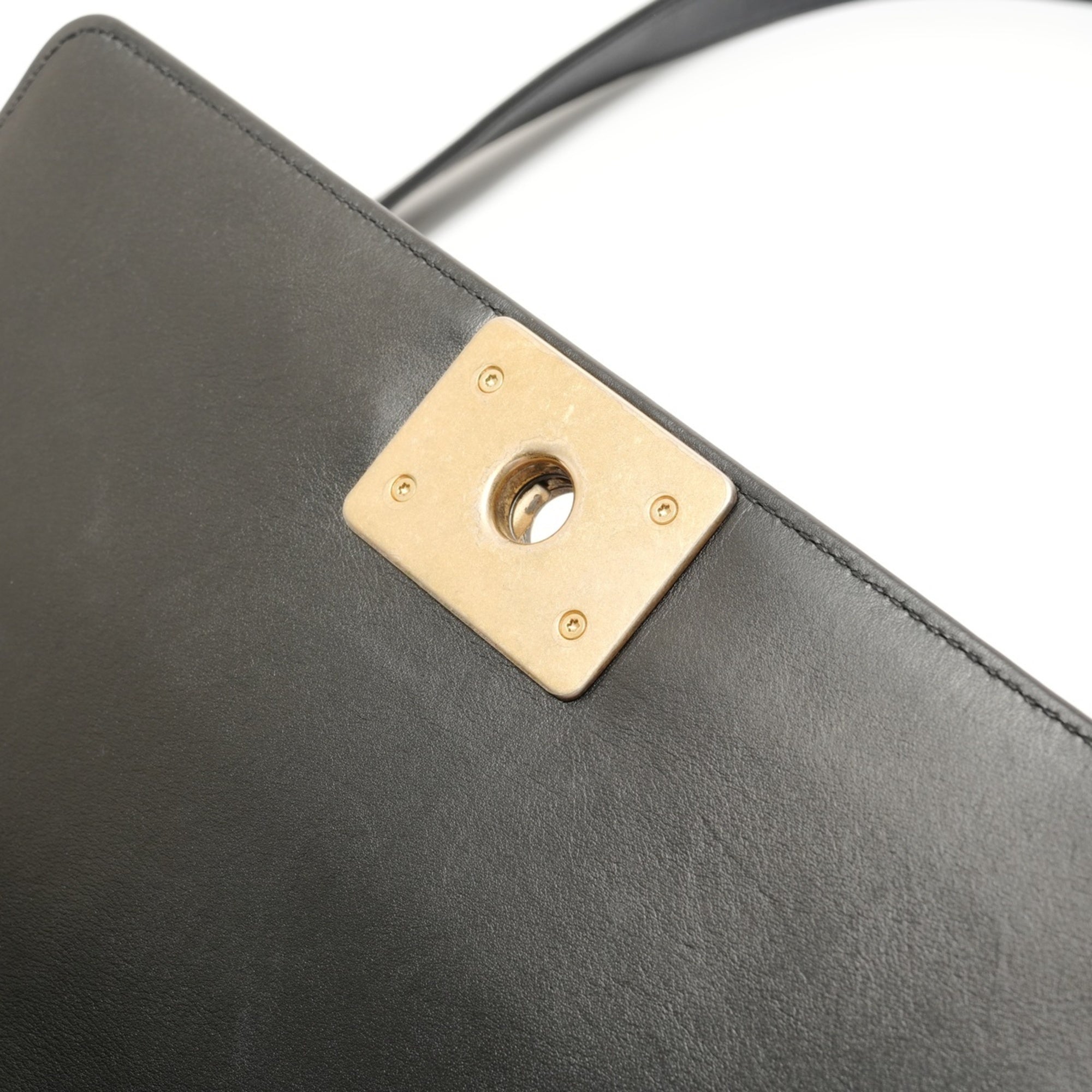 Chanel Boy Chanel Metallic Shoulder Bag (Pre-Owned)