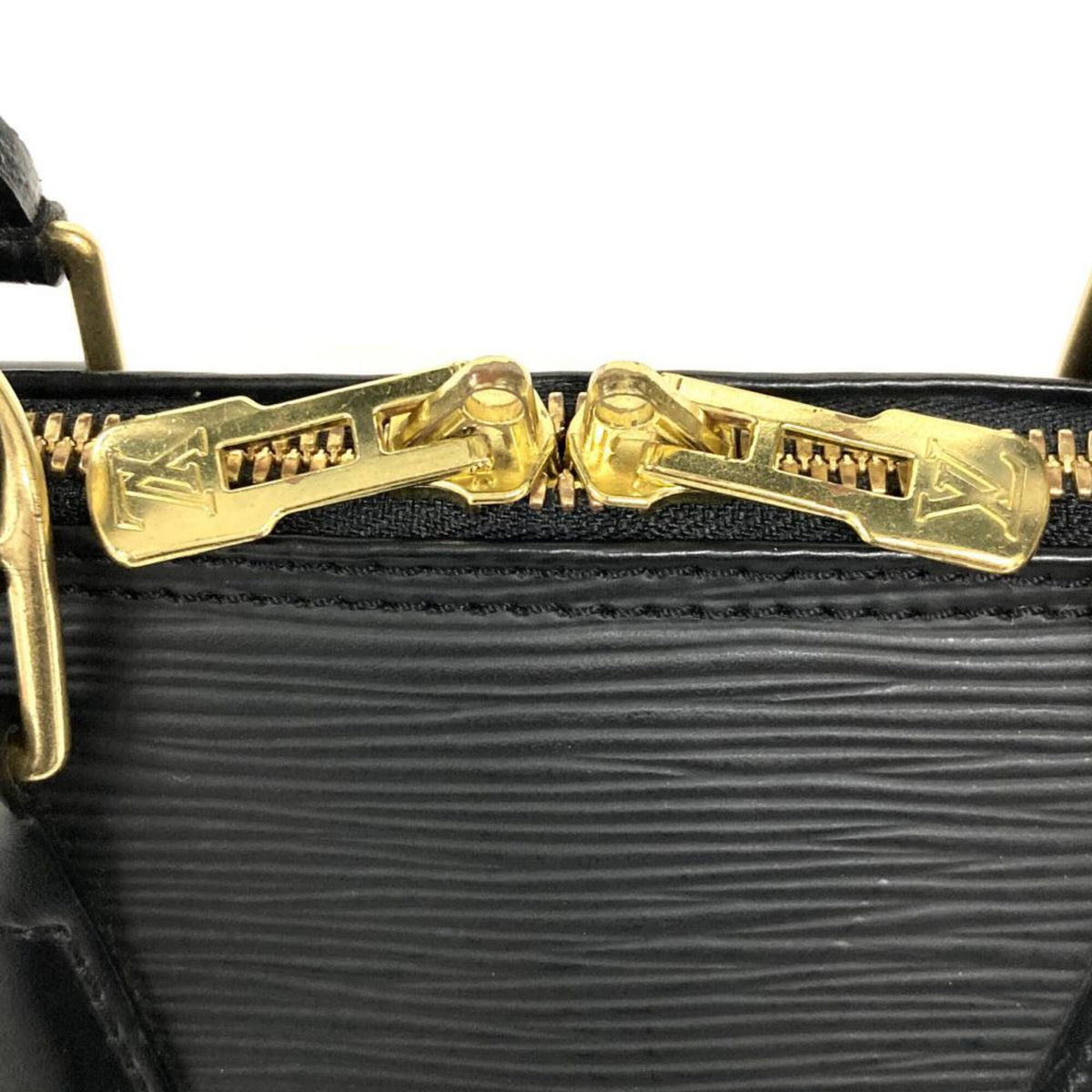 Louis Vuitton Black Galle Noir Epi Leather Handbag (Pre-Owned)