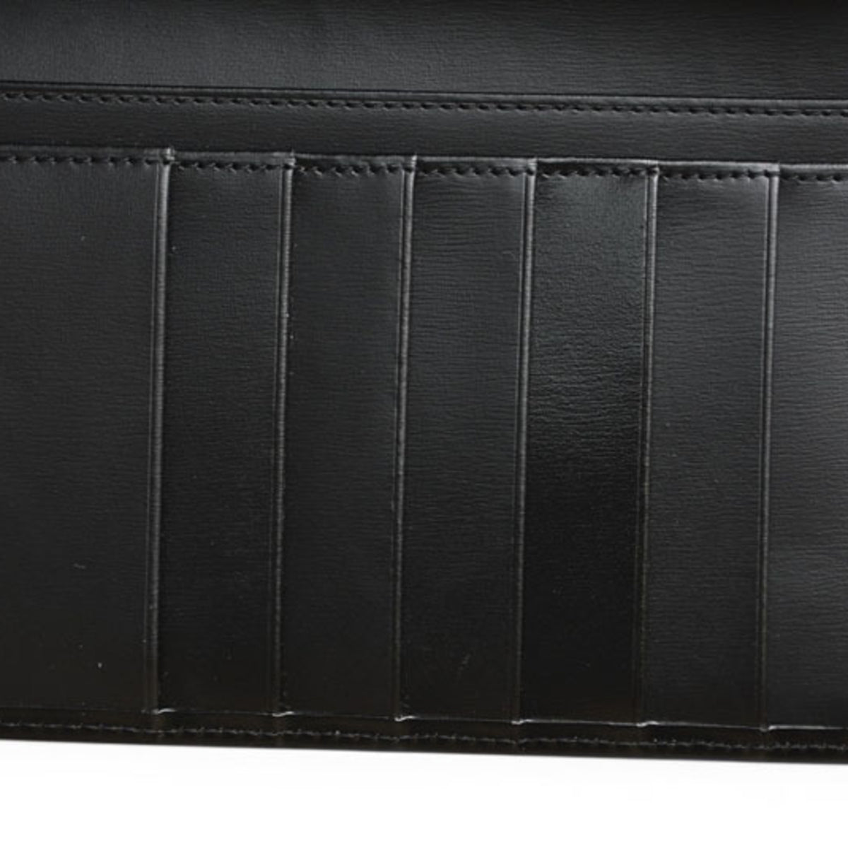 Cartier Pasha Black Leather Long Wallet (Bi-Fold) (Pre-Owned)