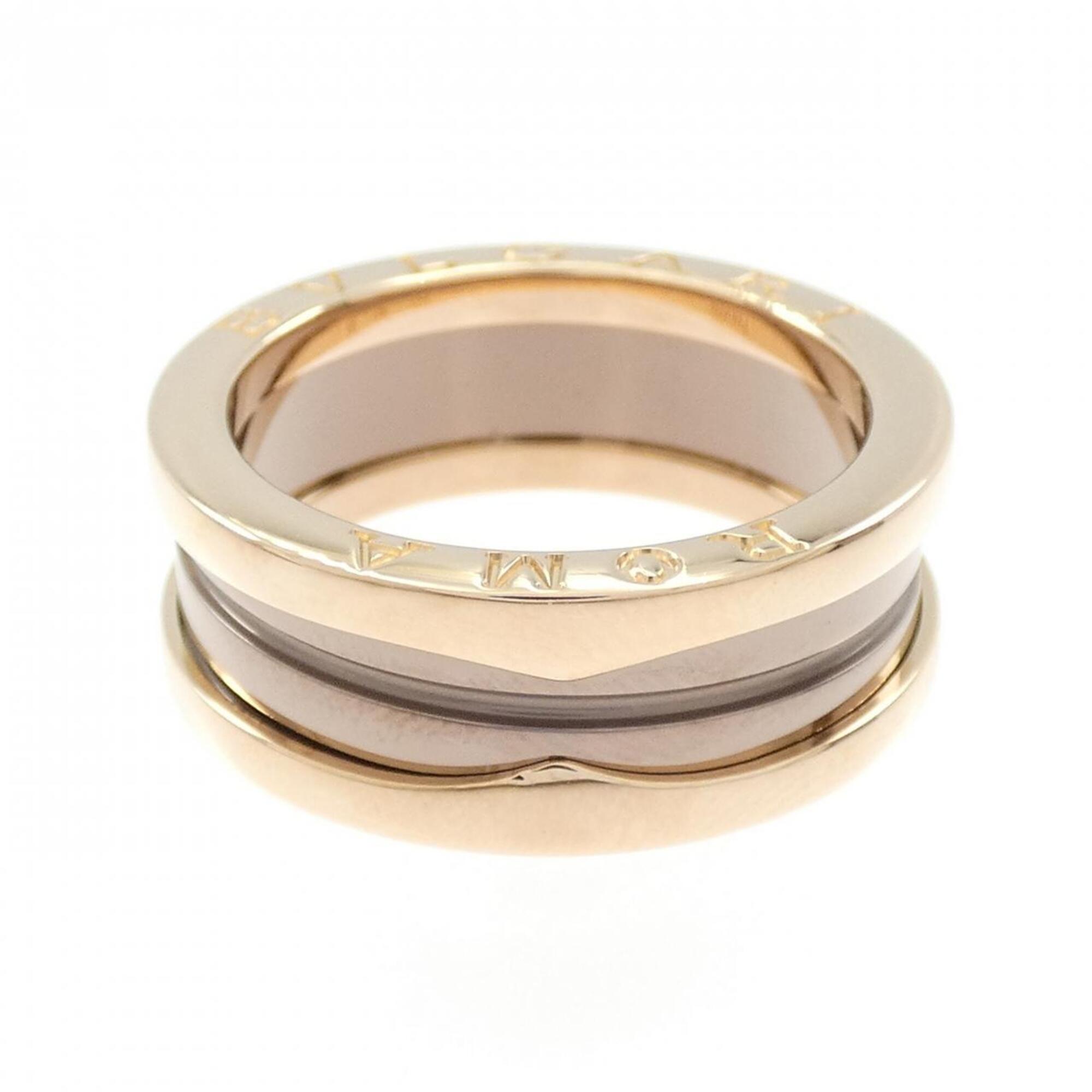 Bvlgari Pink Gold (18K) Ceramic Band Ring (Pre-Owned)