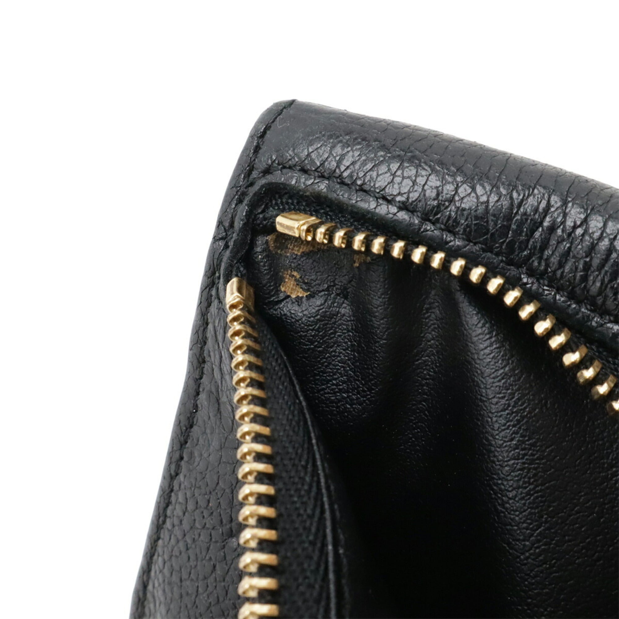 Louis Vuitton Noir Monogram Empreinte Leather Coin Purse/Coin Case (Pre-Owned)